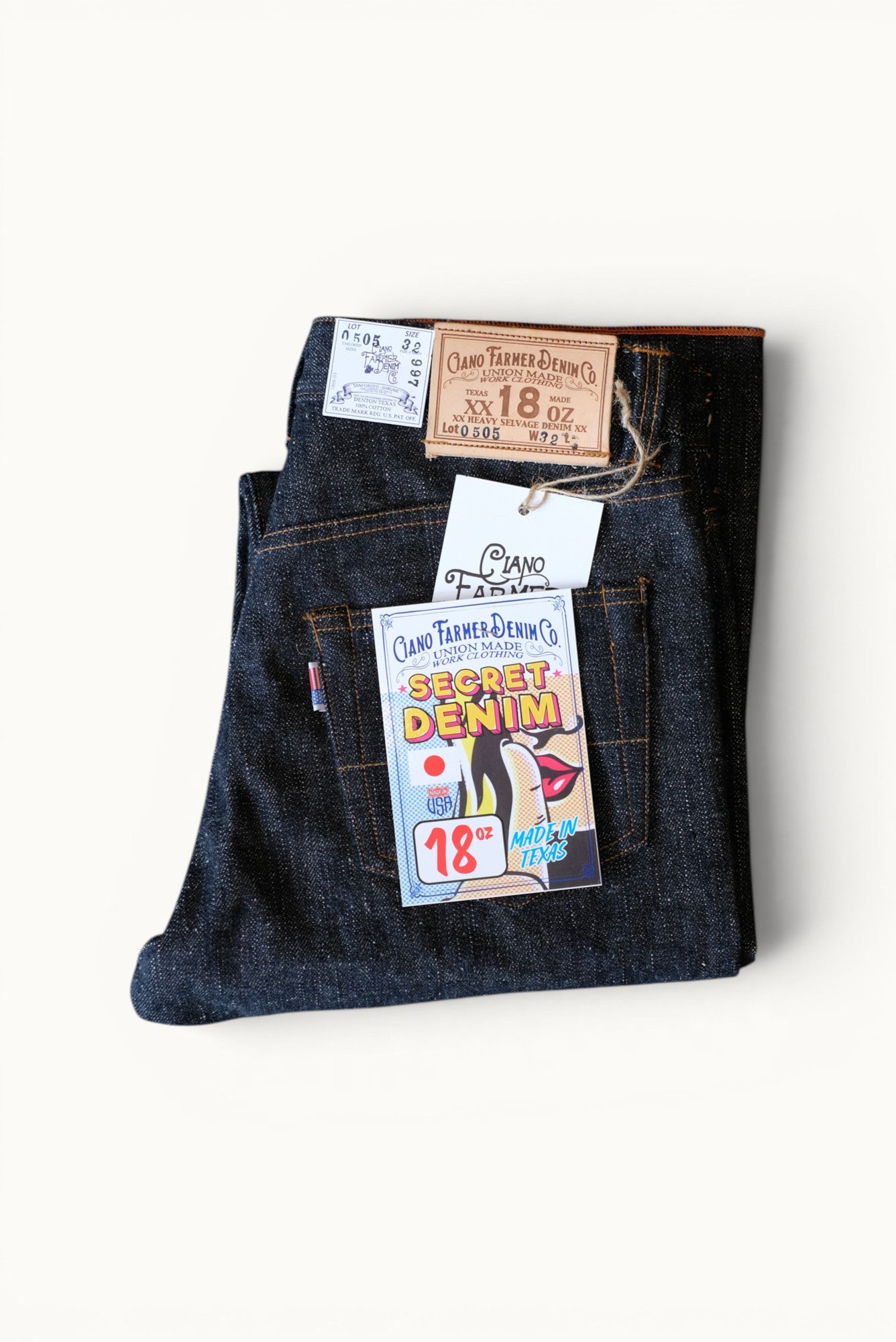 18oz Secret Denim