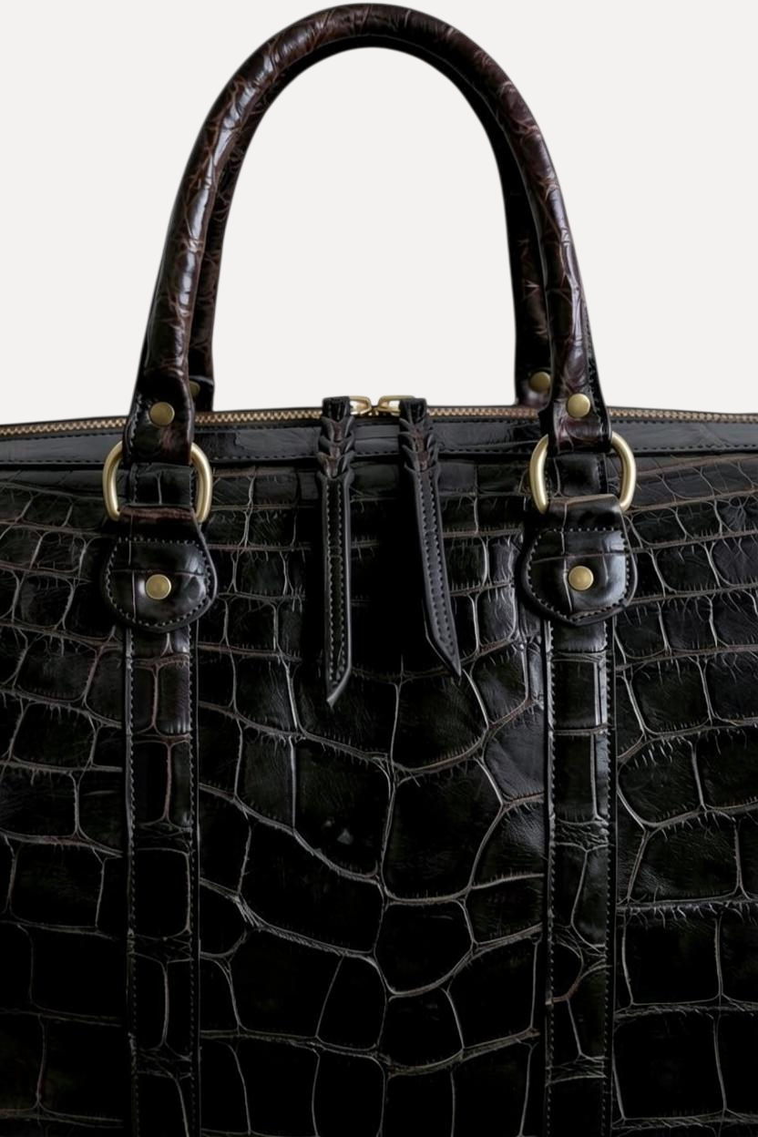 American Alligator Weekender Bag Wilkinson