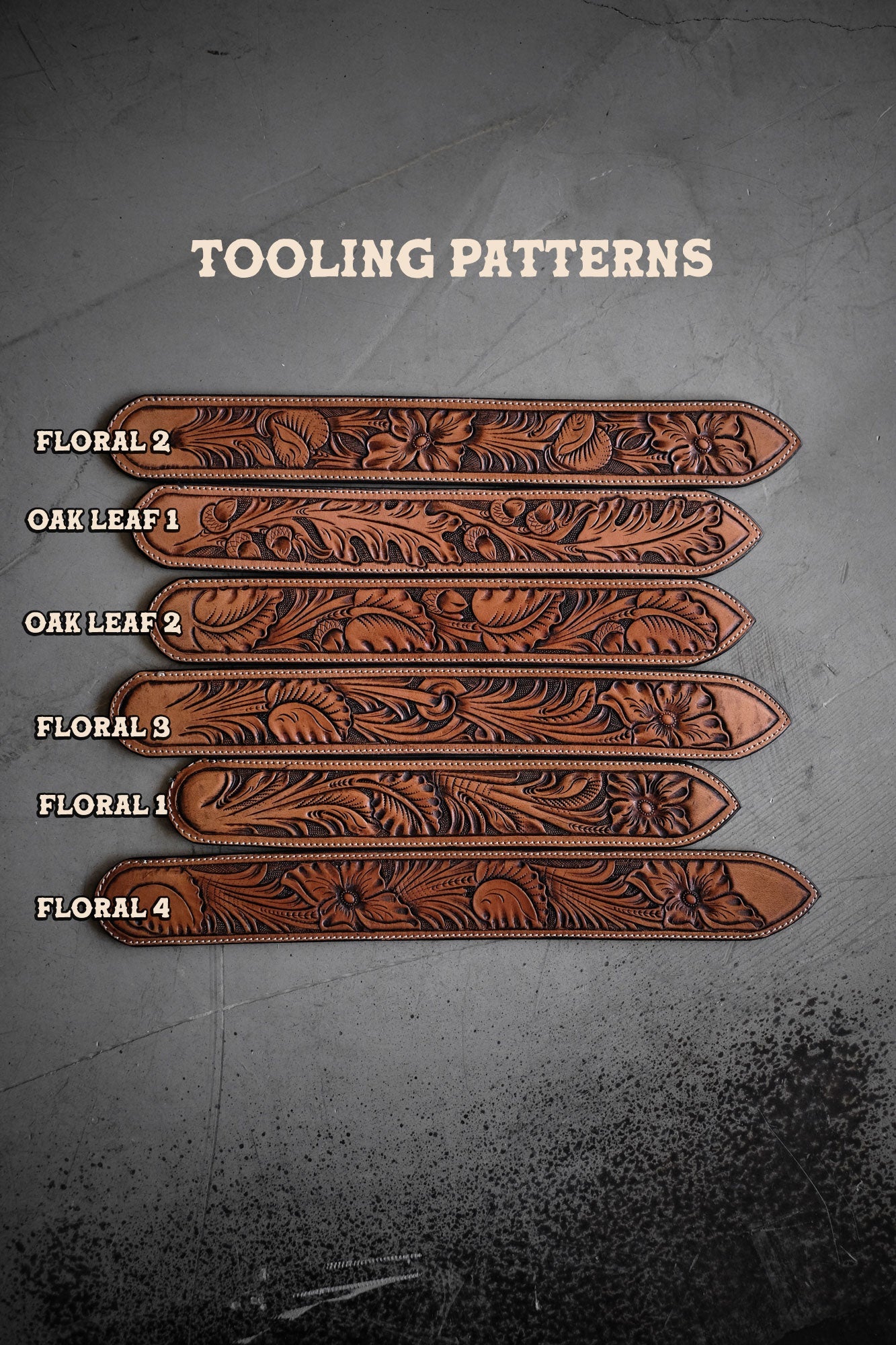 Custom Hand Tooled Ranger Belt Wilkinson