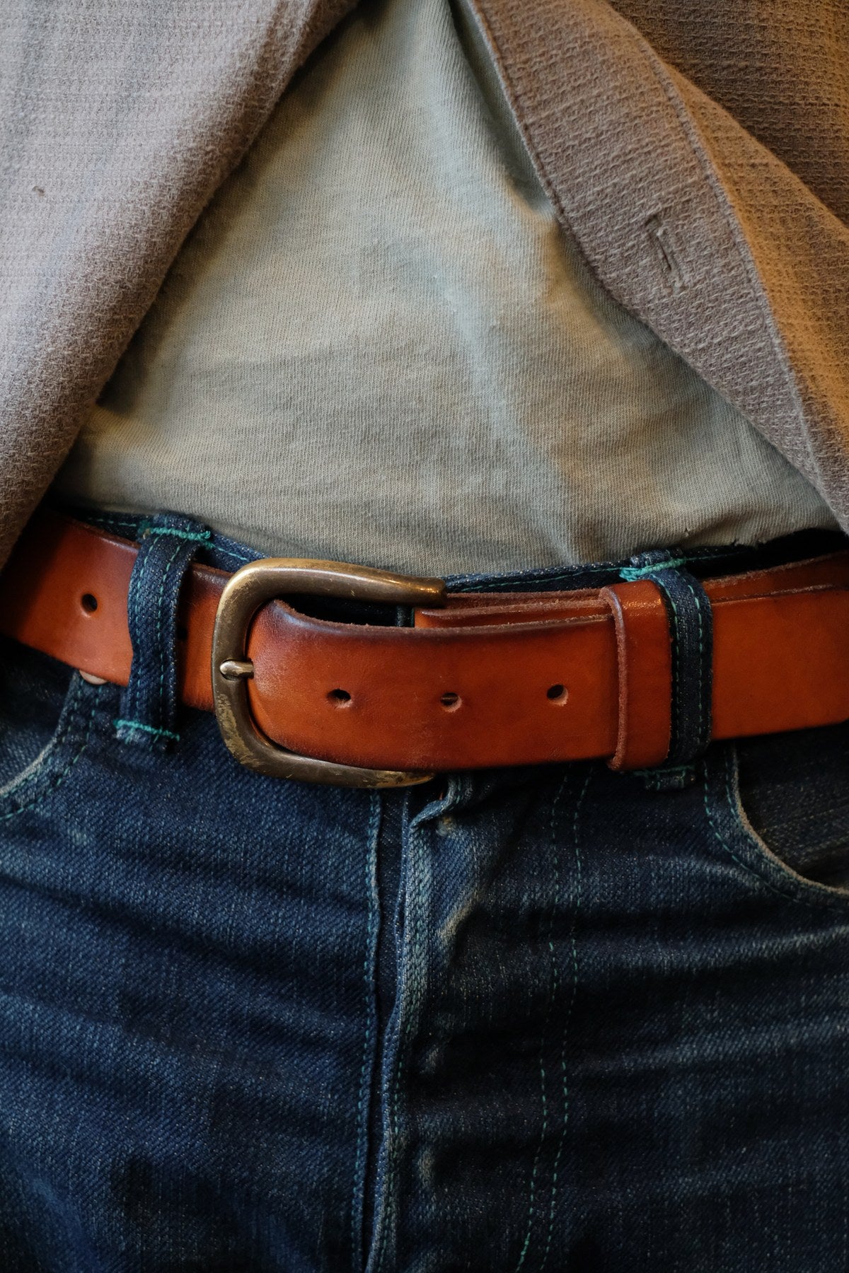 Wilkinson's chestnut leather belt