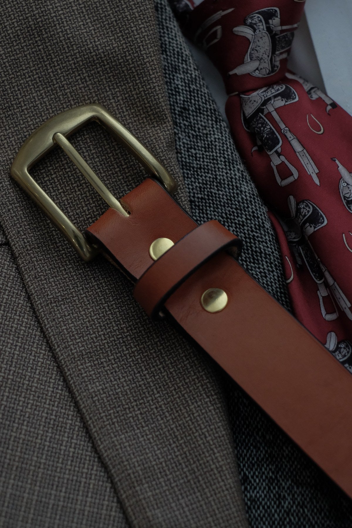 Wilkinson's chestnut leather belt