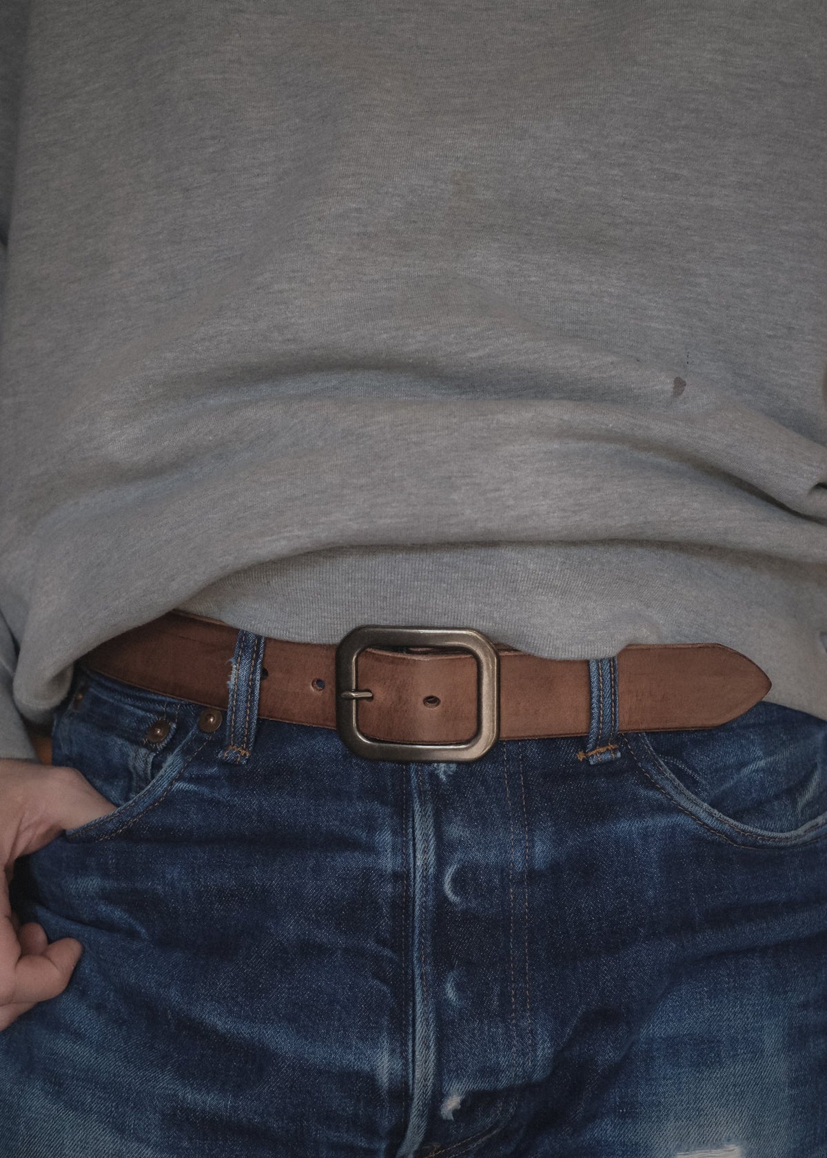 1.5" Vintage Latigo Belt Wilkinson