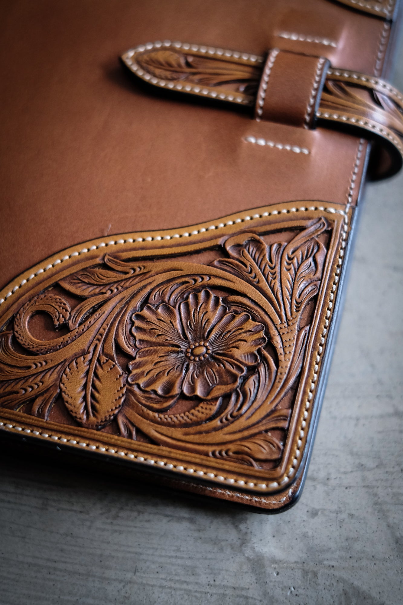 Custom 5x8 Western Notebook Cover Wilkinson
