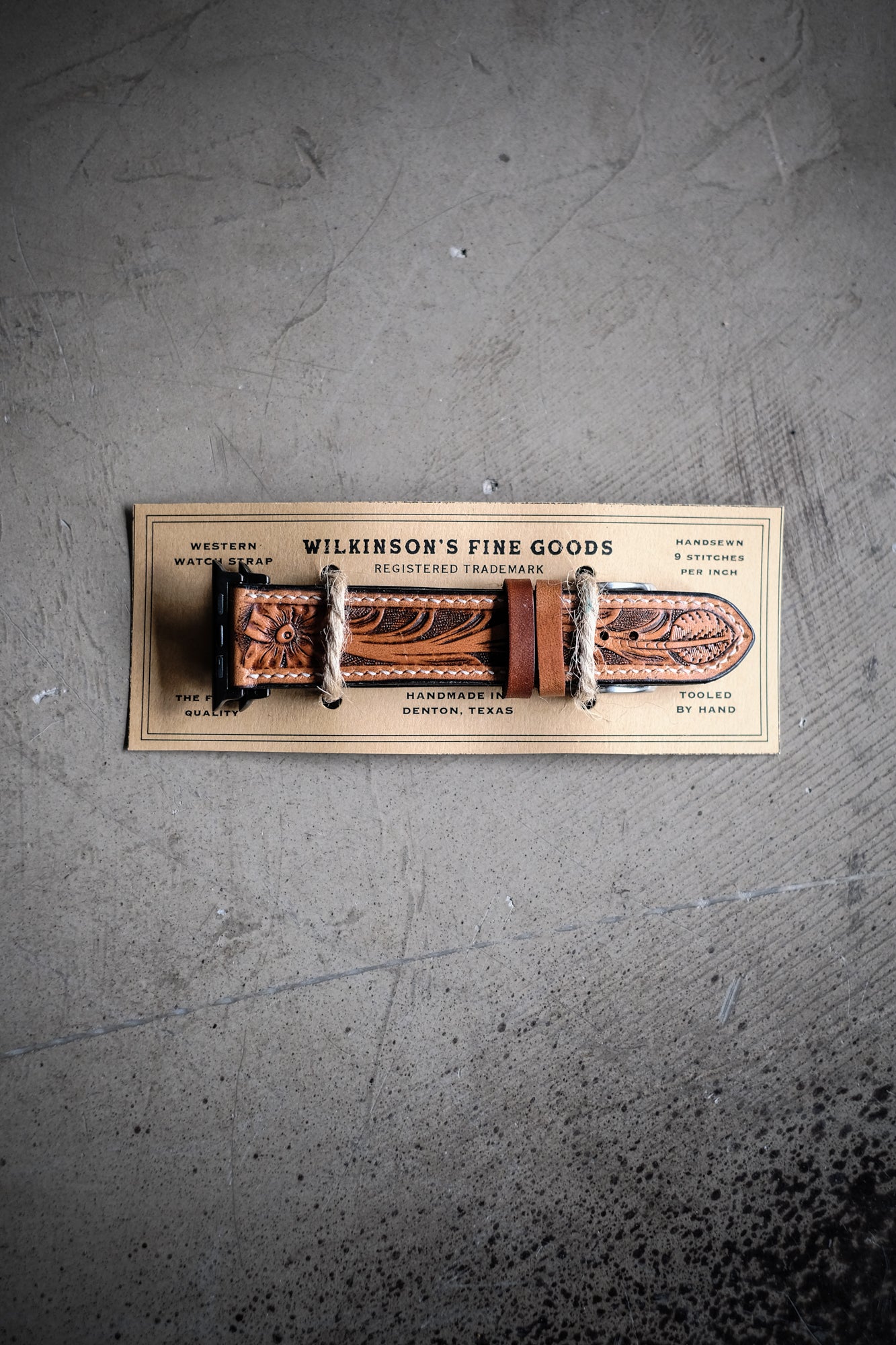 Custom Western Watch Strap Wilkinson