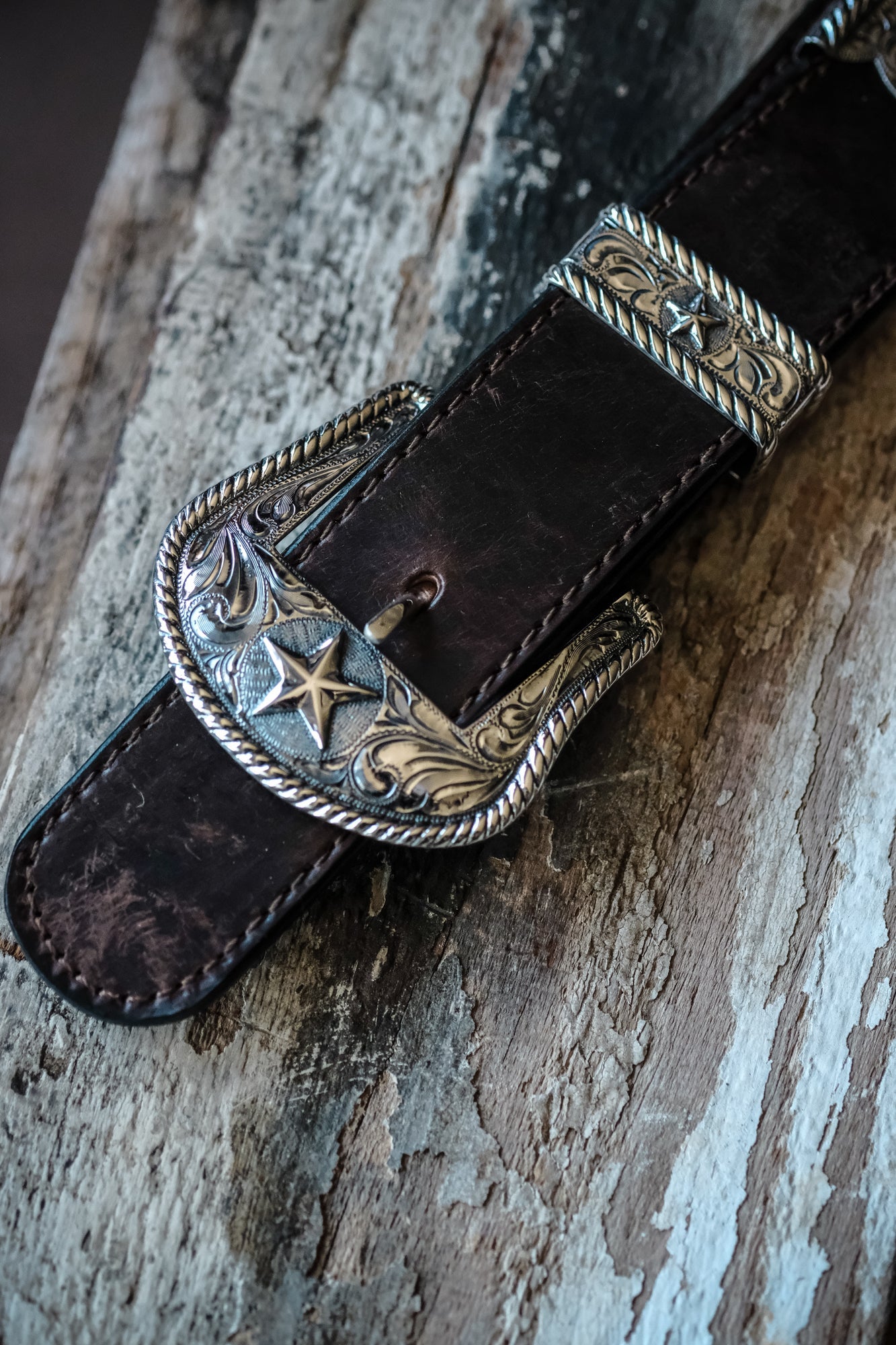 The Tombstone Star Rope Edge / Sterling Silver / Vogt Silversmiths Vogt Silversmiths