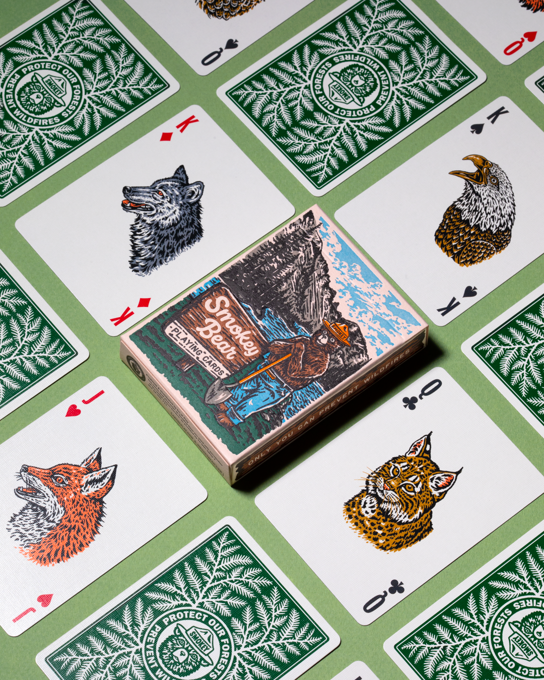 Smokey Bear Playing Cards Art of Play