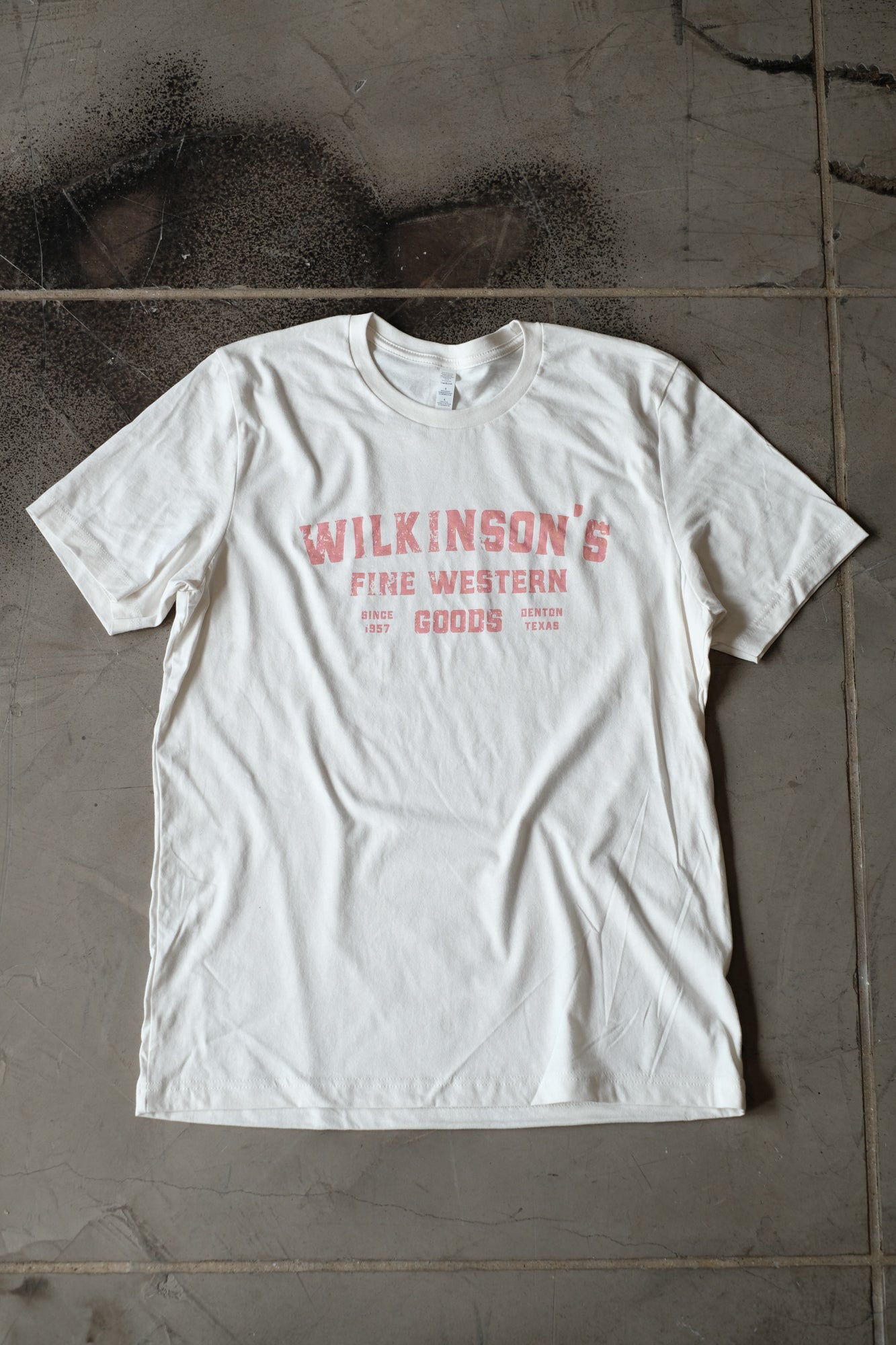 Fine Western Goods Tee | Vintage White