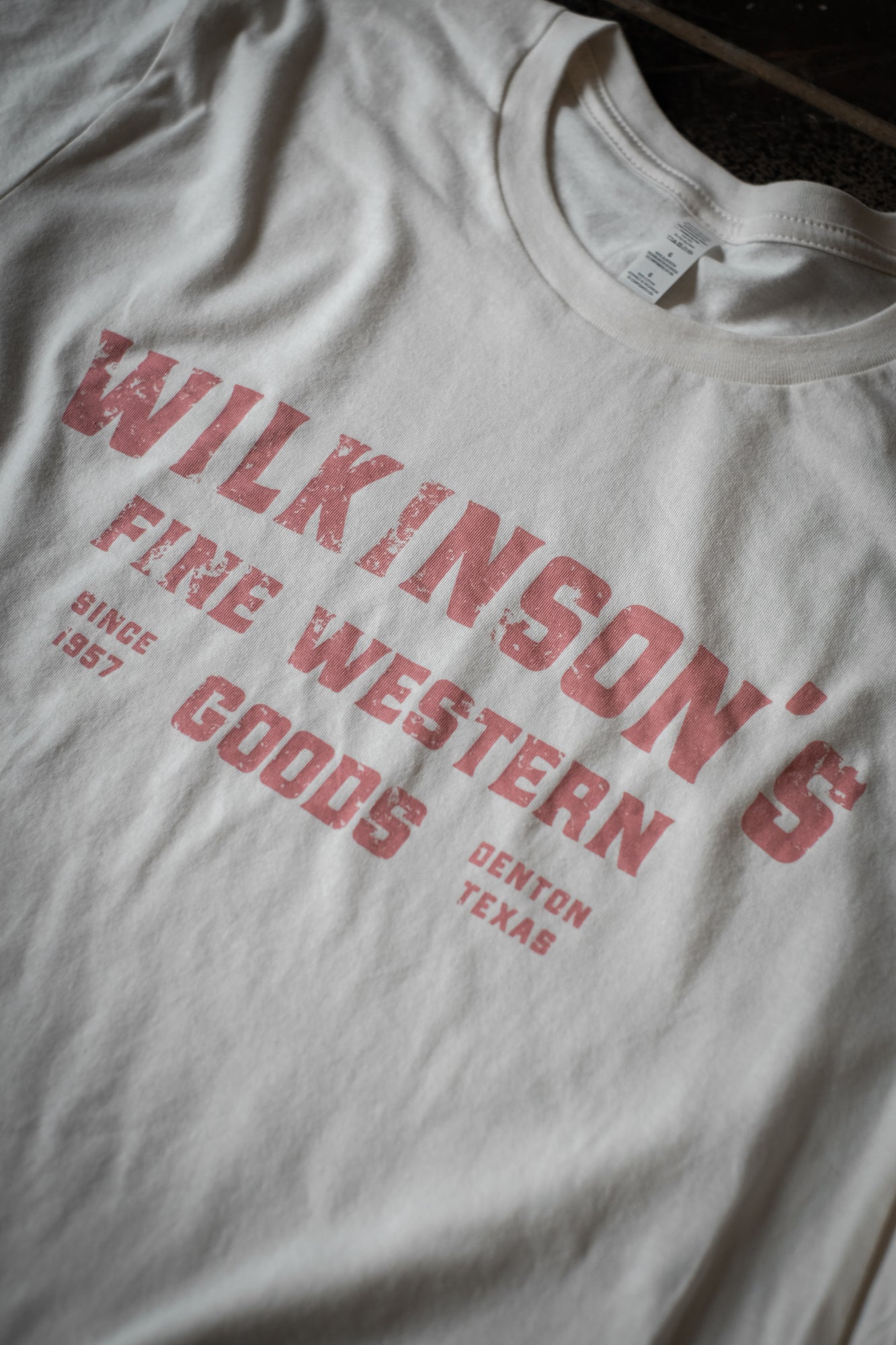 Fine Western Goods Tee | Vintage White