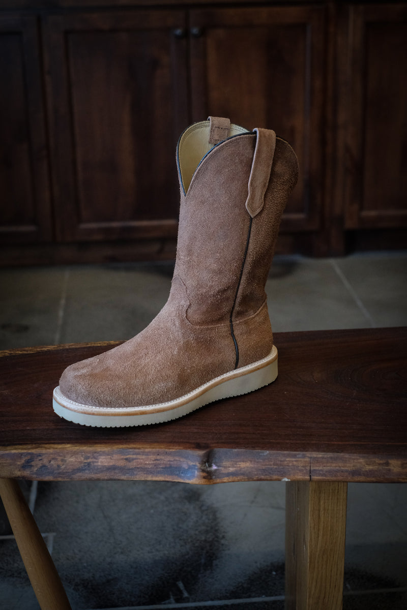 Tan Roughout Work Boots