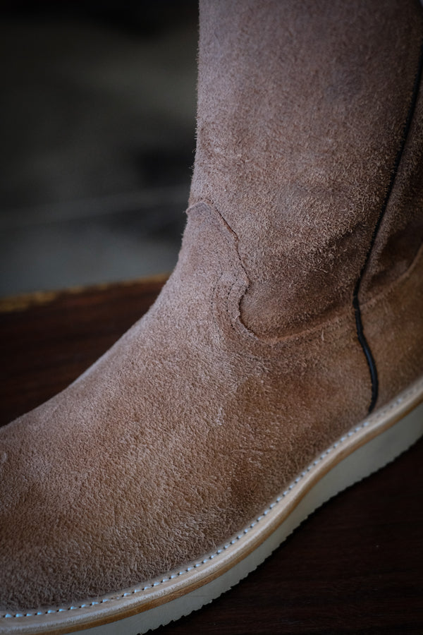 Tan Roughout Work Boots
