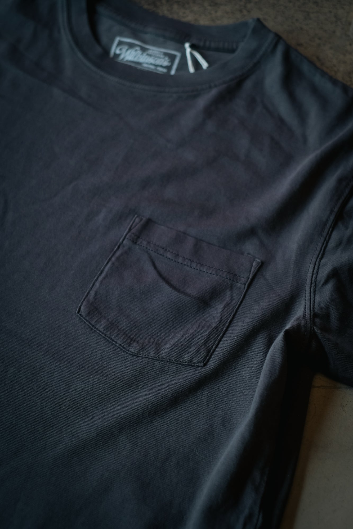 Wilkinson Basic Pocket T-Shirt | Pirate Black