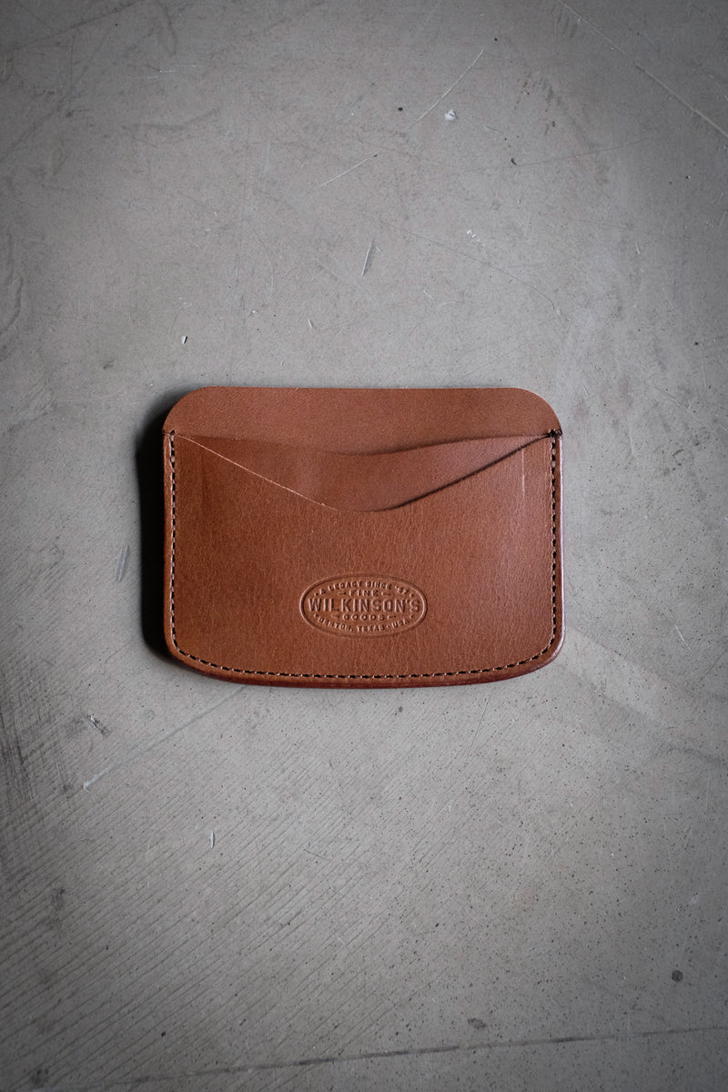 Hickory Wallet | Brown Italian Vachetta Leather