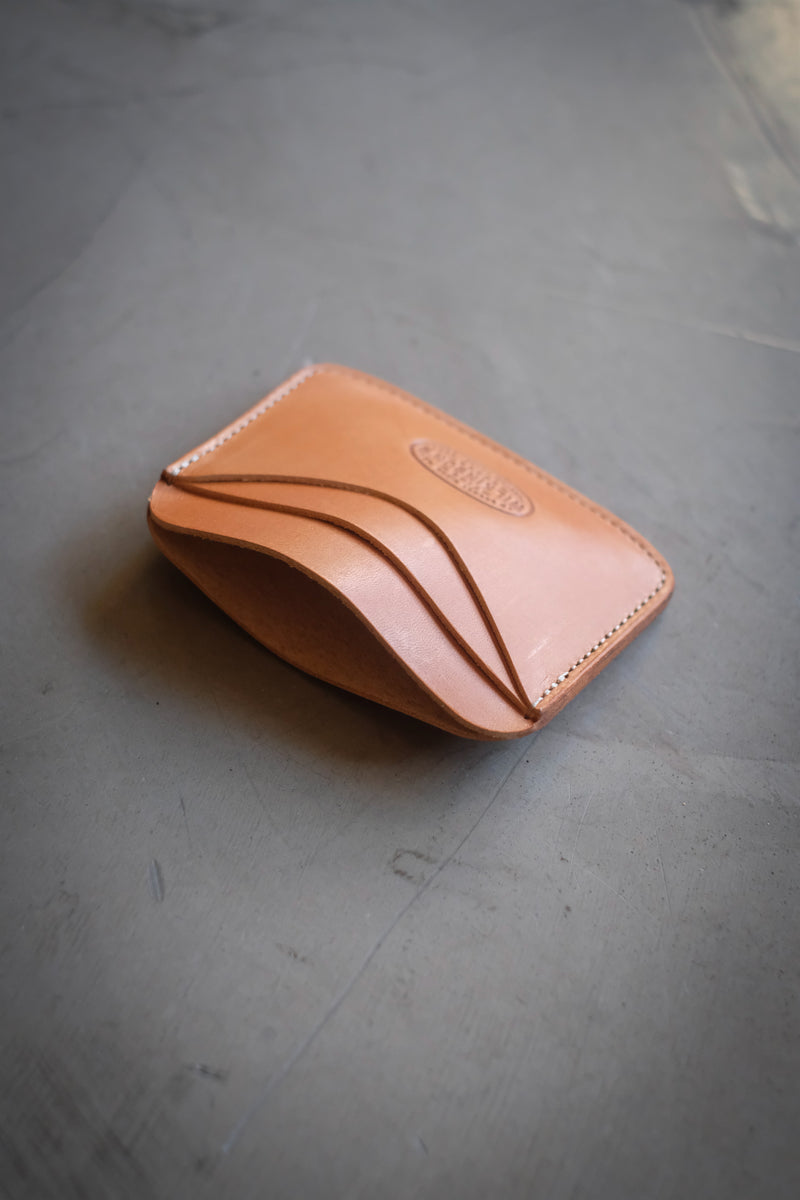 Hickory Wallet | Tan Italian Vachetta Leather