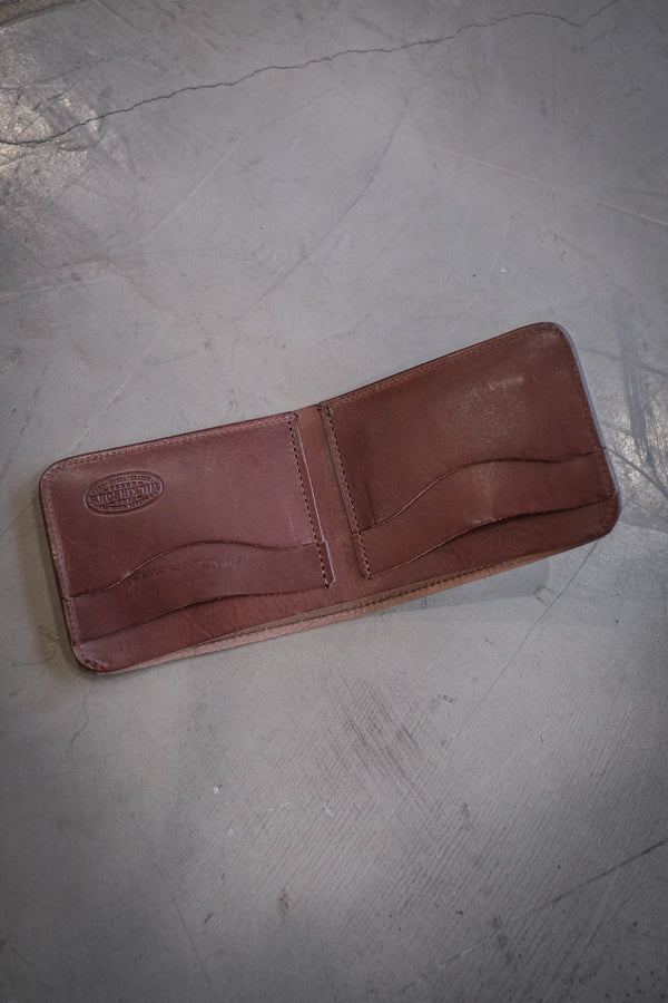 Grissom Wallet | Dark Brown Italian Vachetta Leather