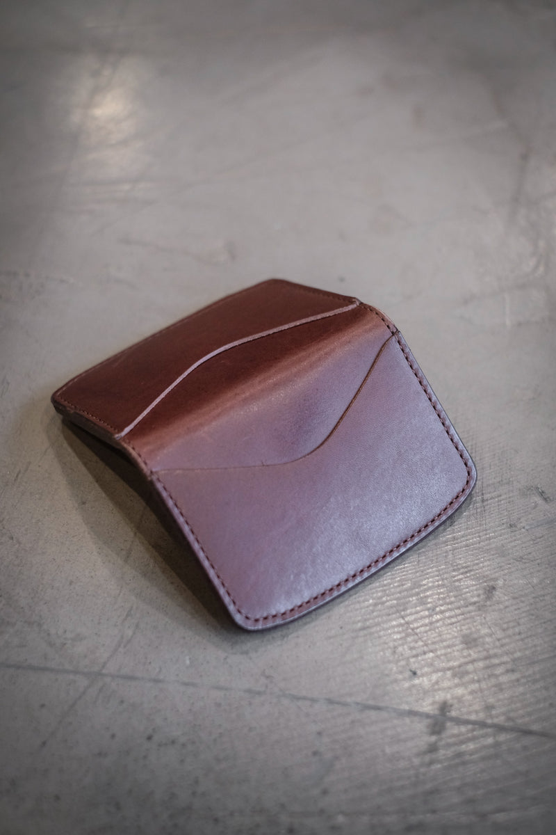 Elm Wallet | Dark Brown Italian Vachetta Leather