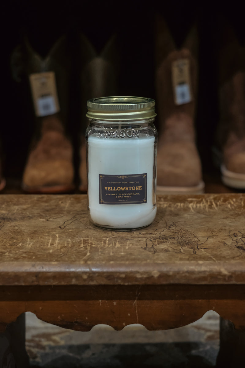 Hand Poured Candle | Scent: Yellowstone