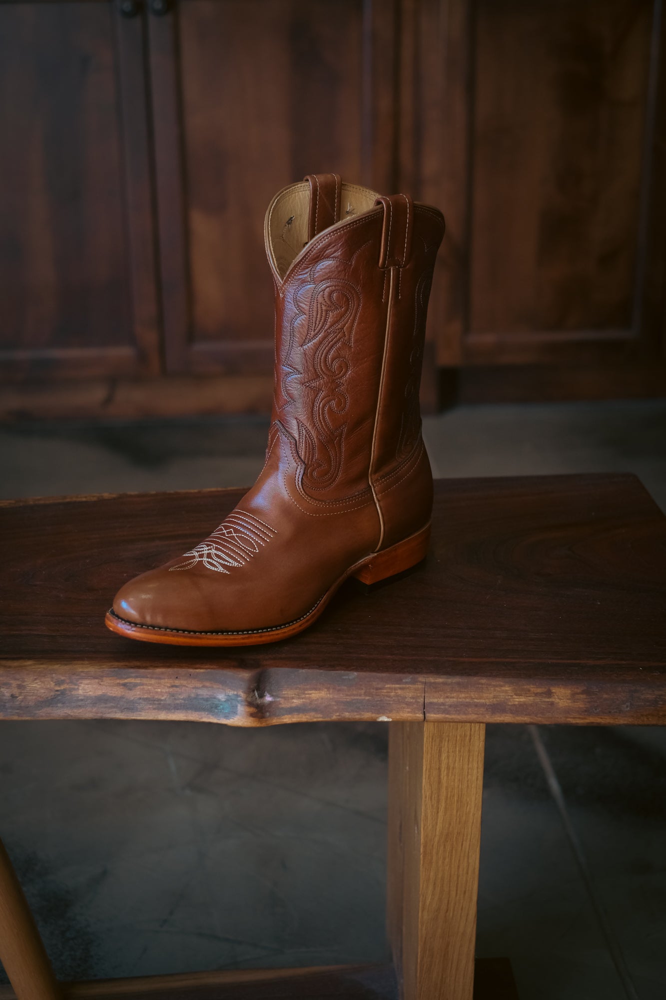 Tan Ranch Hand Boot | W.F.G. Exclusive – Wilkinson's Fine Goods