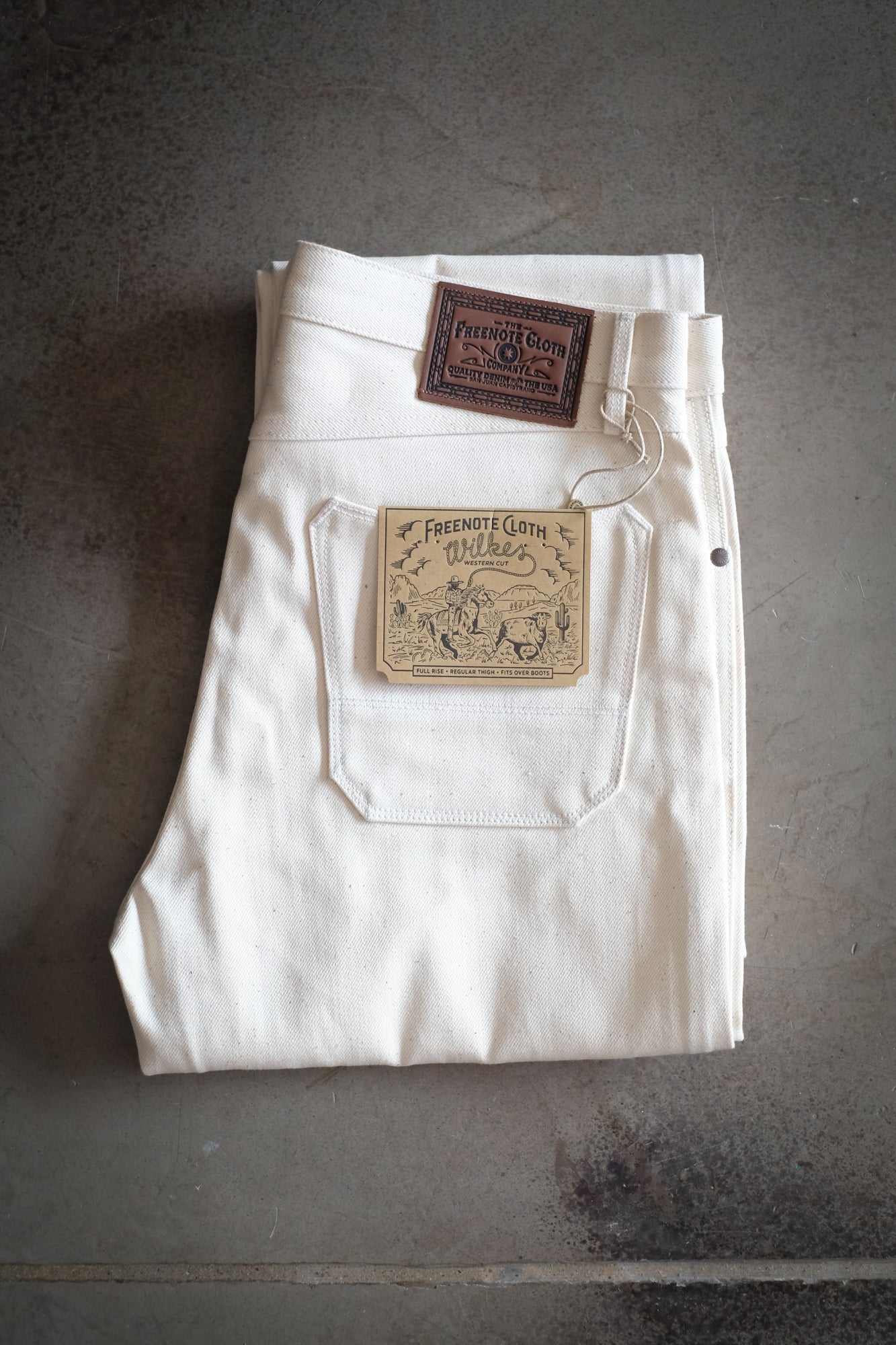 Wilkes Western | 14oz Natural Denim