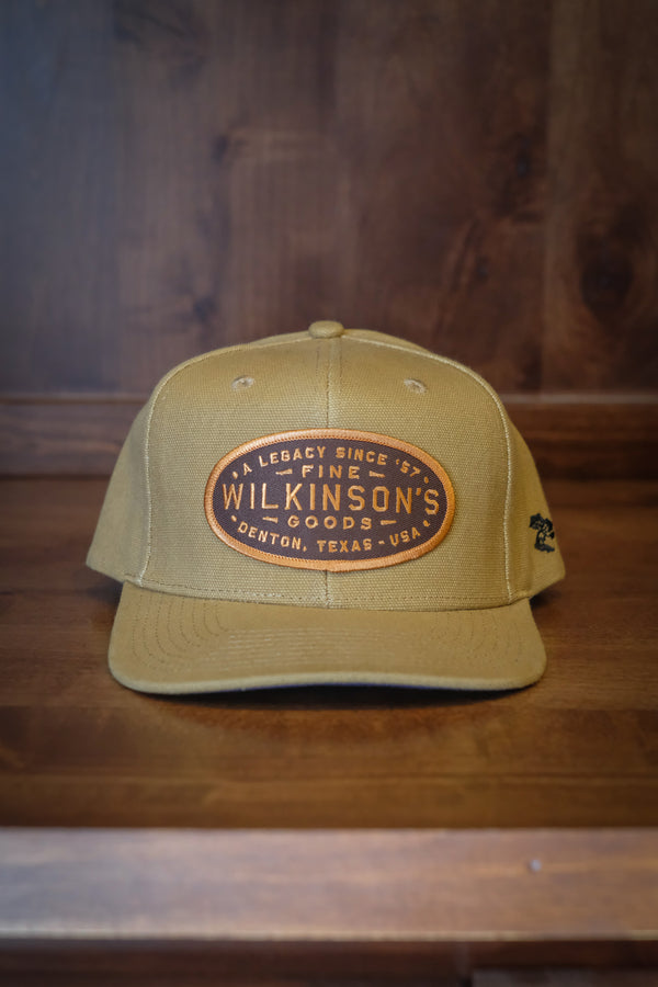 Wilkinson's Makers Mark Snapback / Mustard Duck Canvas