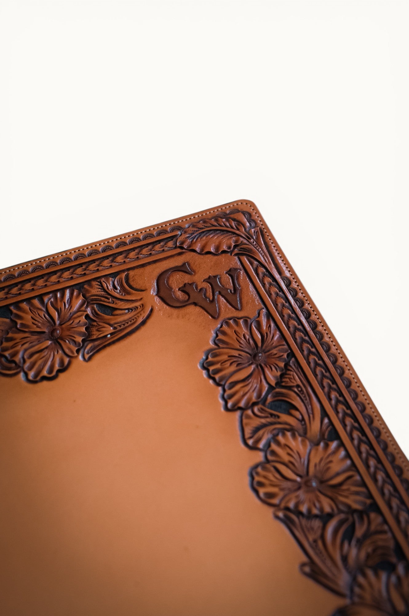 Western Leather Desk Mat