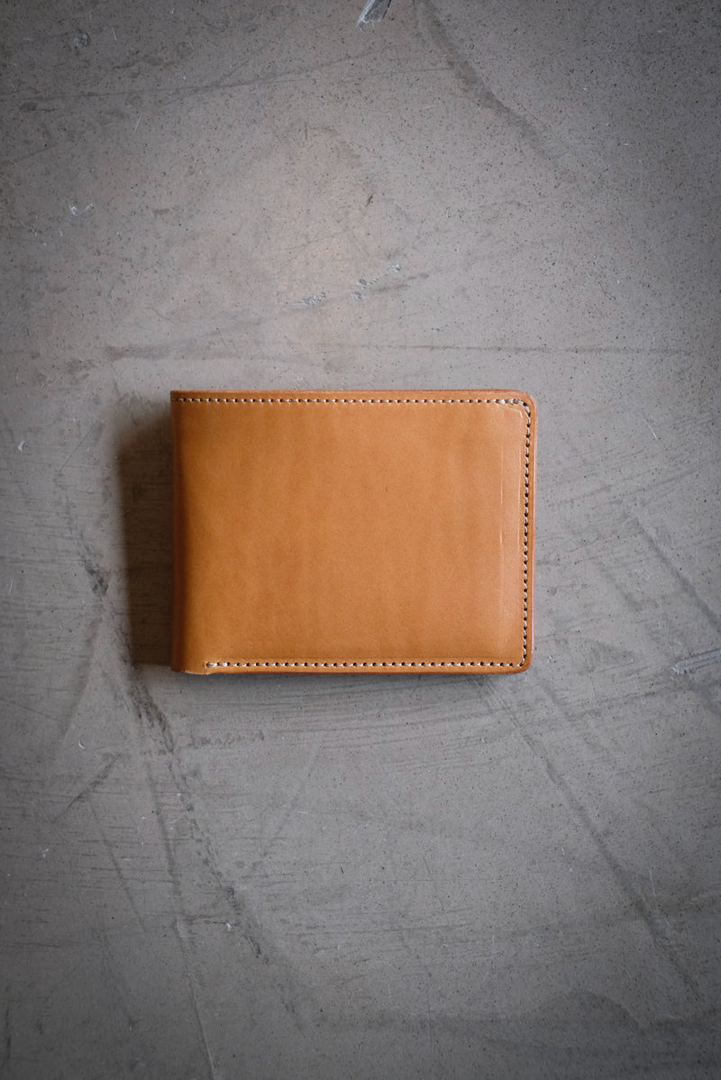 Legacy Bifold Wallet | Tan Italian Vachetta Leather