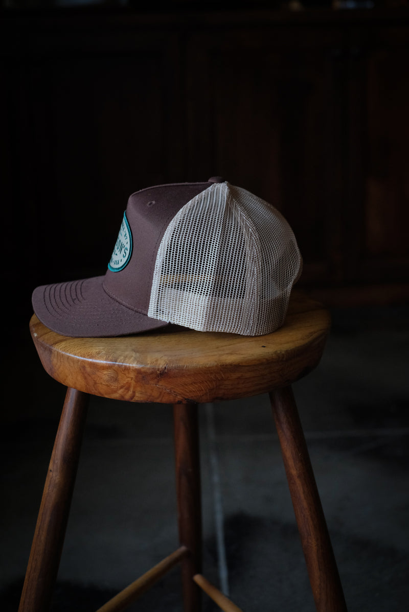 WFG Makers Mark | Brown & Khaki | Mid Crown Snapback