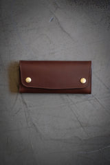 Mulberry Long Wallet | Hickory Bridle Leather