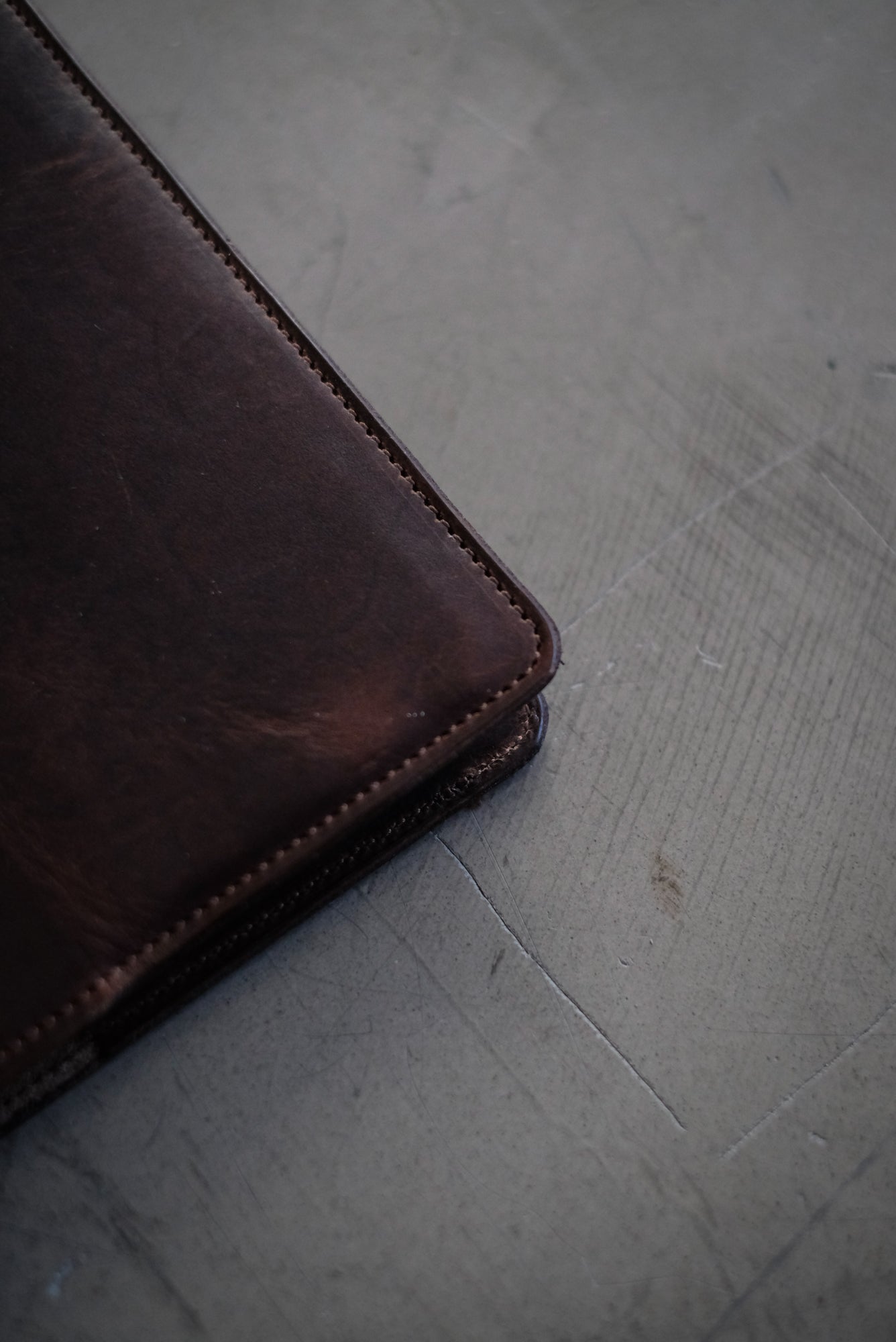 5x8 Notebook Cover | Brown Nut Horween Leather