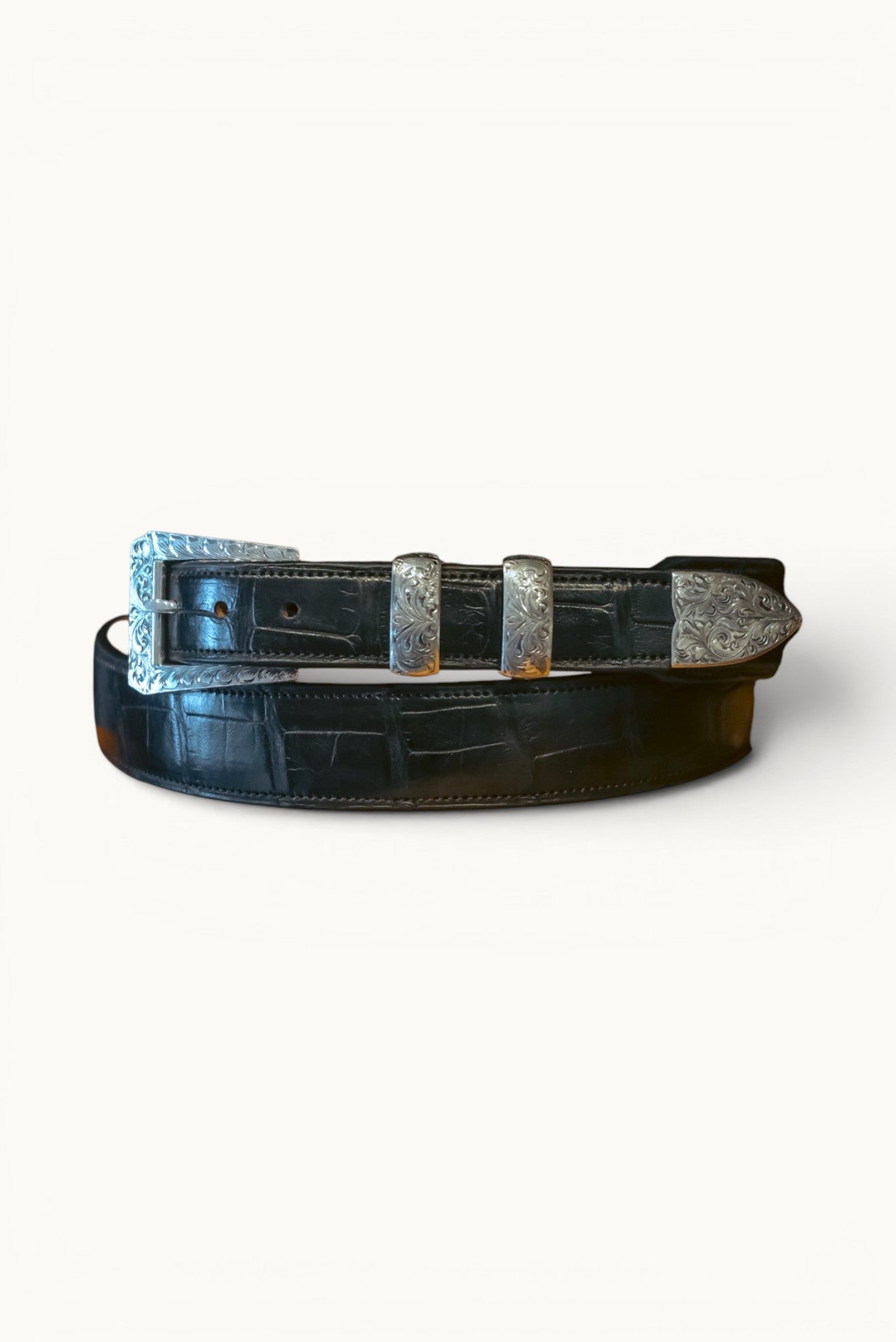 Custom American Alligator Belt