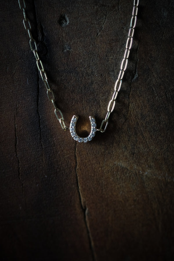 Devereaux Gold Horseshoe Bracelet