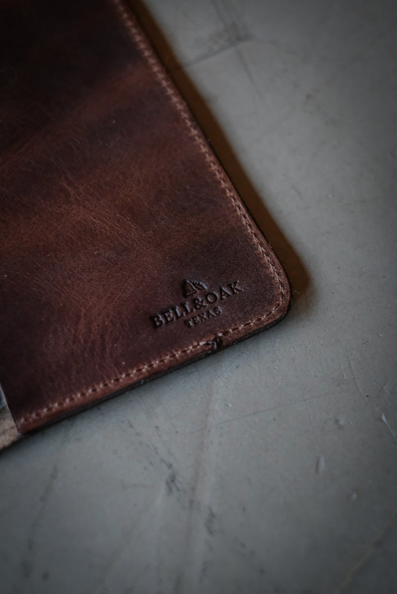 Travel Book | Brown Nut Horween Leather