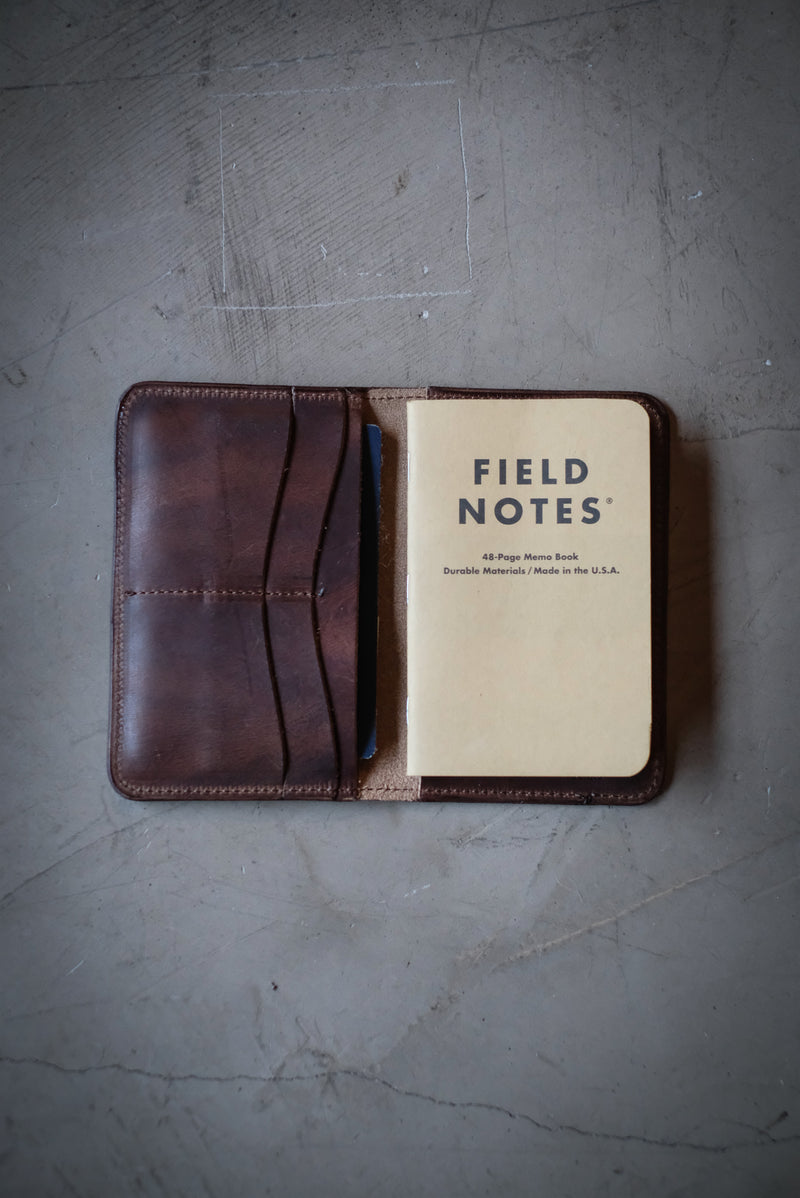 Travel Book | Brown Nut Horween Leather