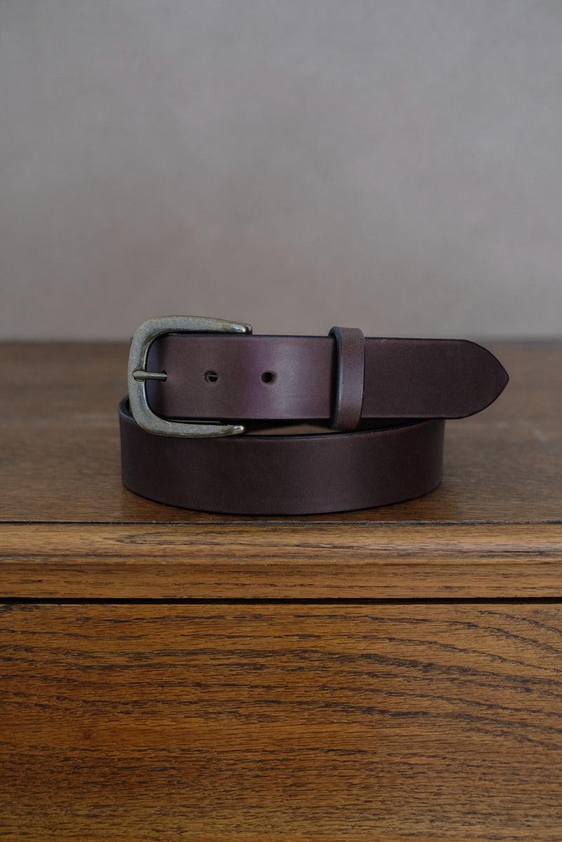 1.5" Bridle Belt | Chocolate