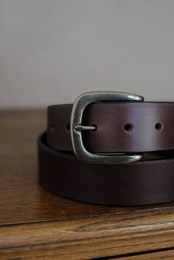 1.5" Bridle Belt | Chocolate