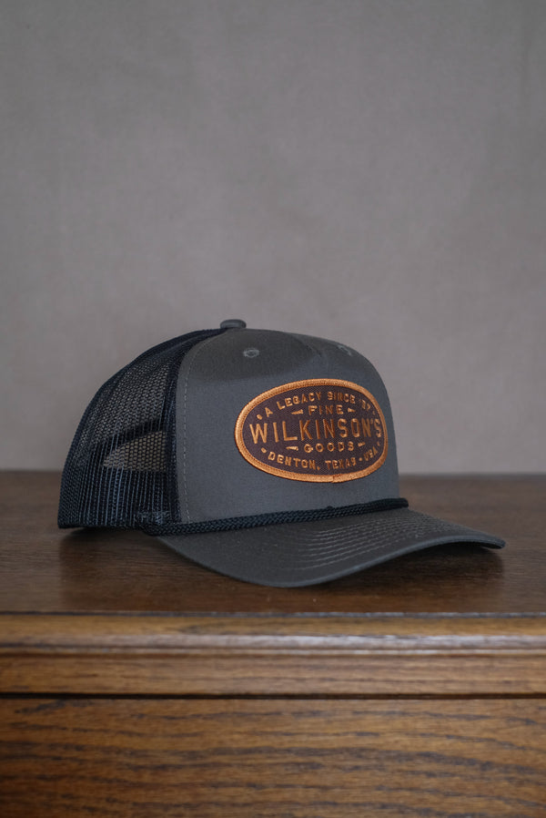 WFG Makers Mark Orange/Brown | Olive/Black Mesh Snapback