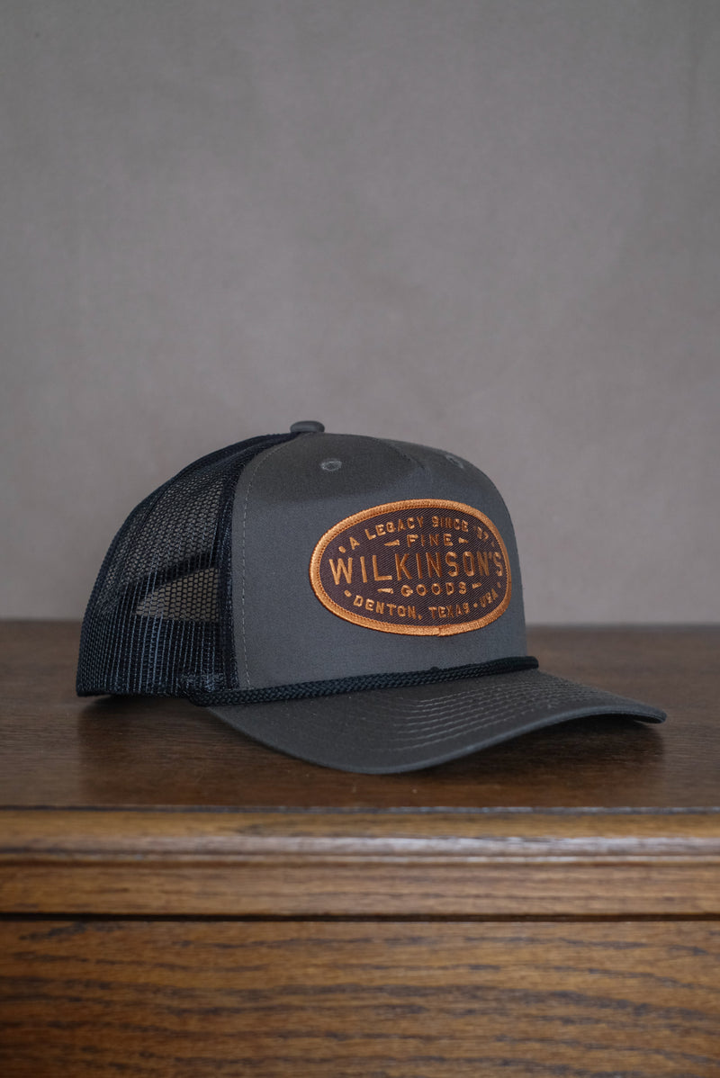 WFG Makers Mark Orange/Brown | Olive/Black Mesh Snapback