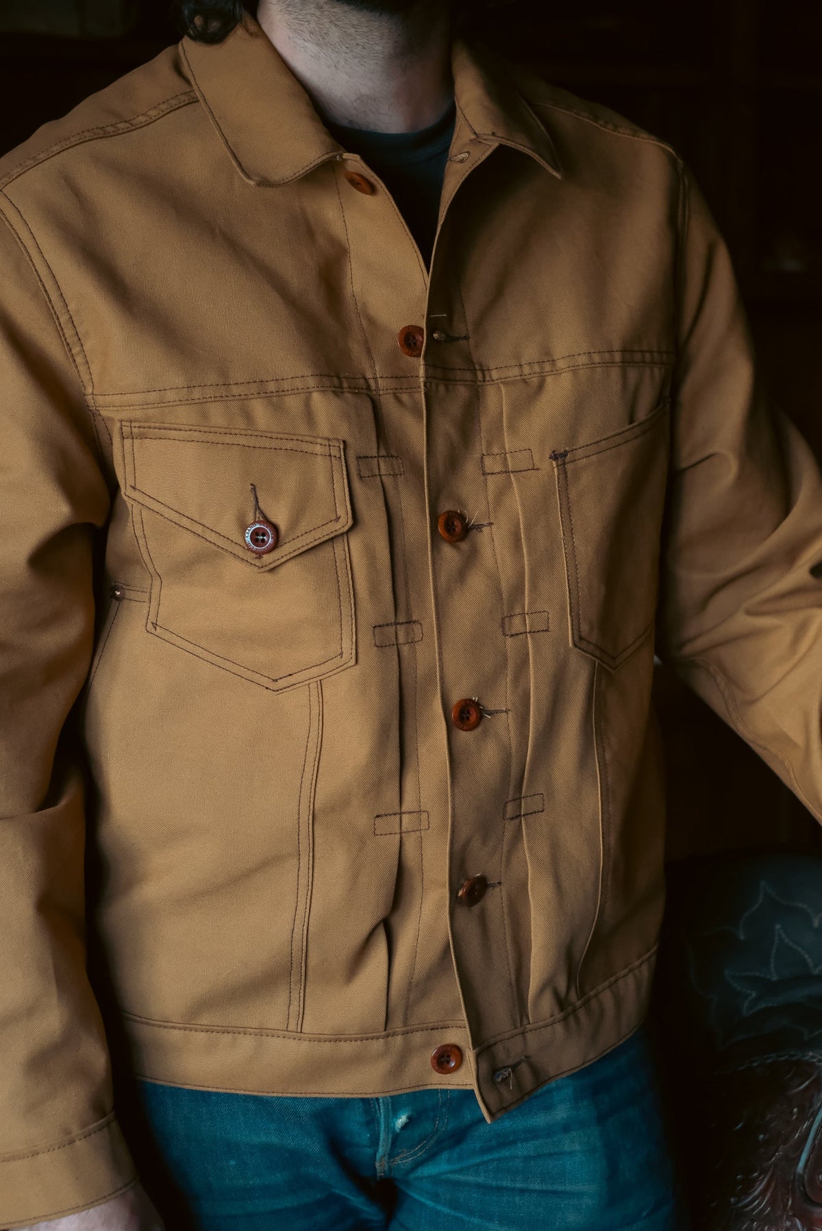 Field Hand Jacket | 10oz Duck Canvas Ciano Farmer