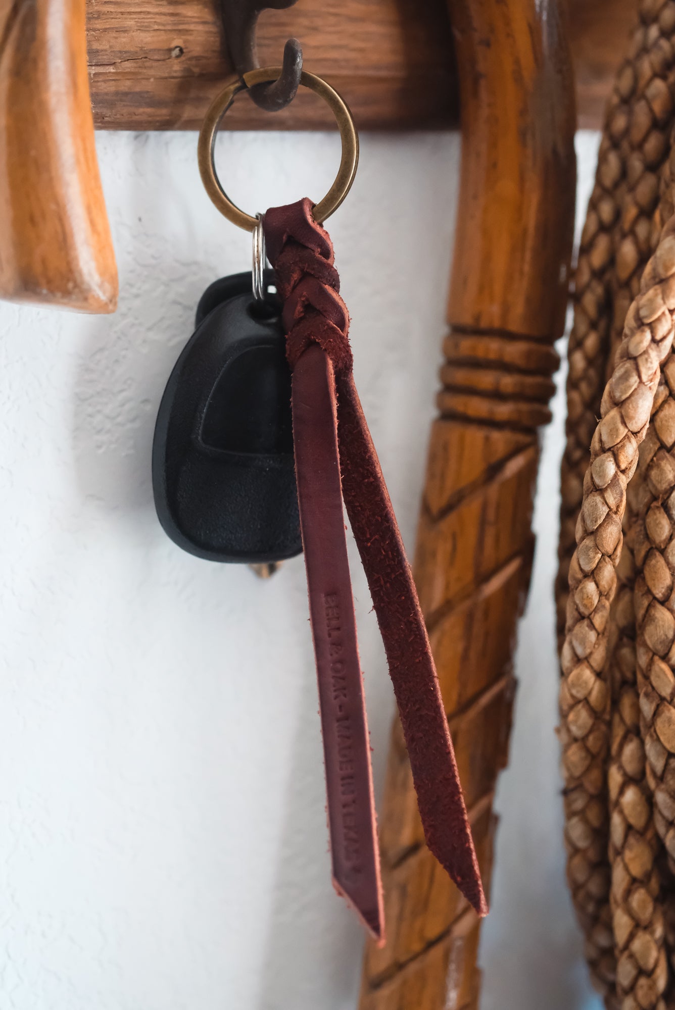Saddle String Key Fob
