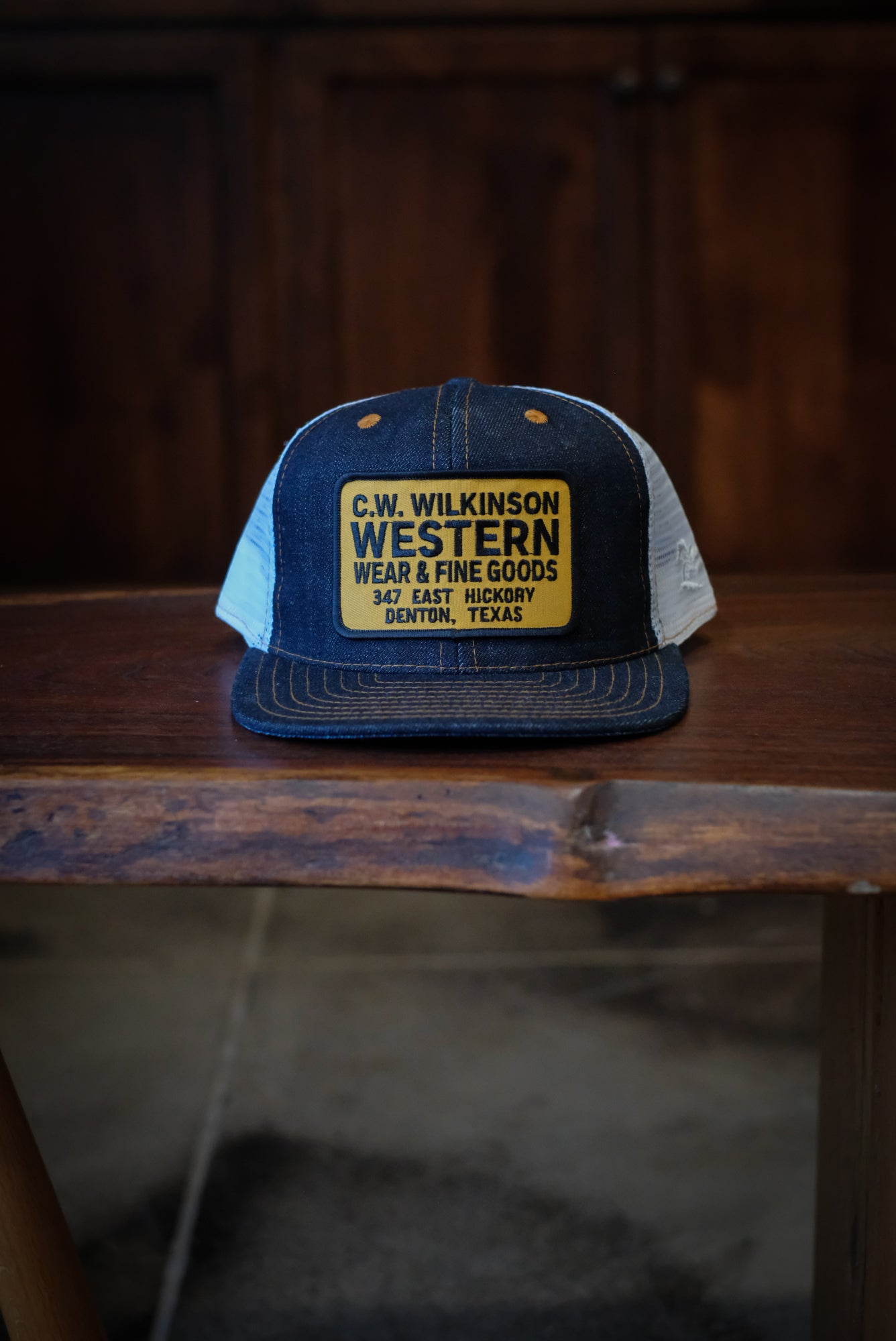 Flagship Hat Denim Mesh