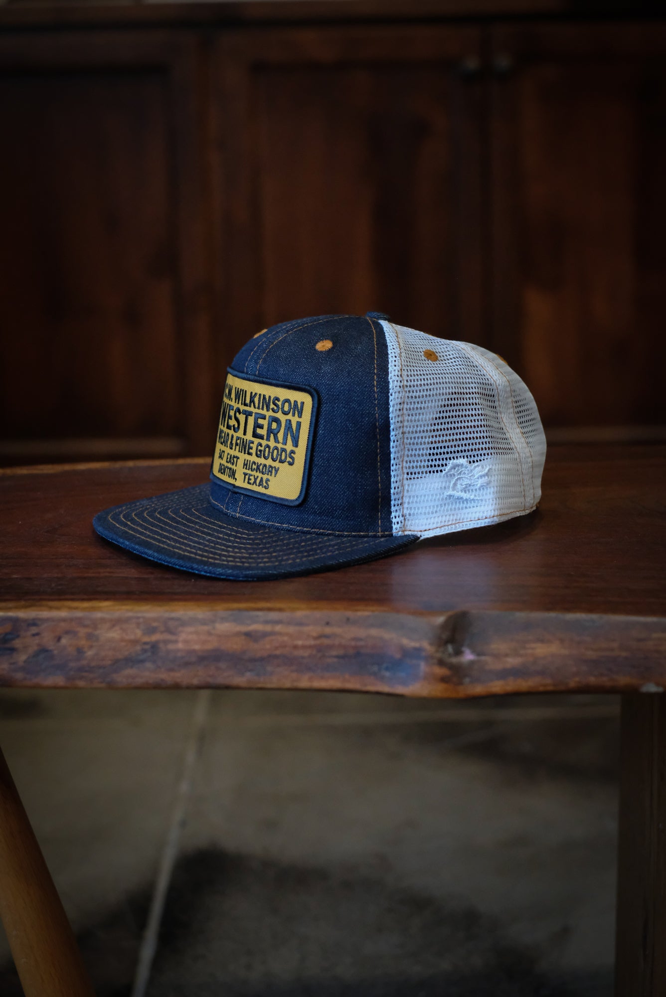 Flagship Hat Denim Mesh