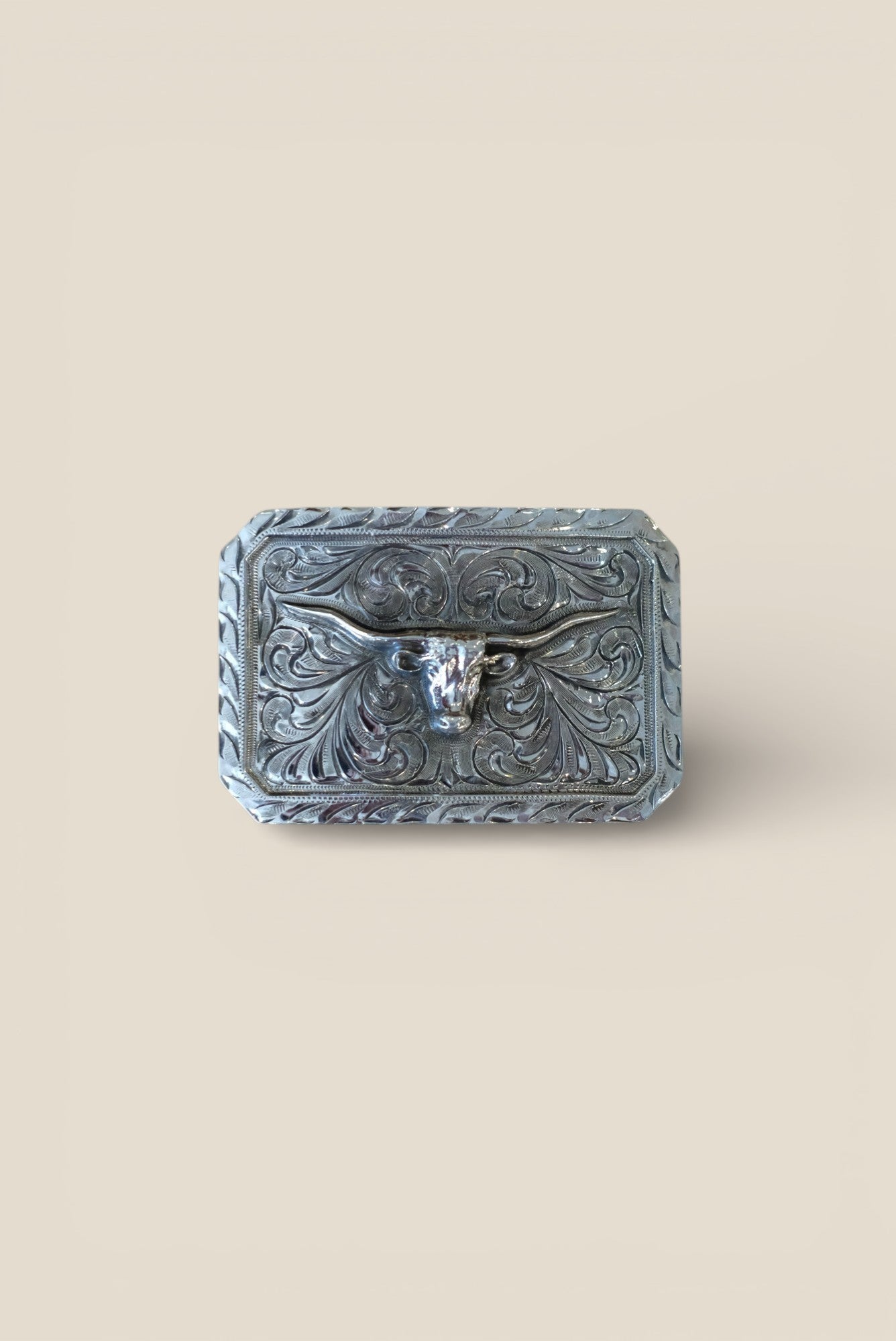 Longhorn Trophy Buckle 1-1/2"