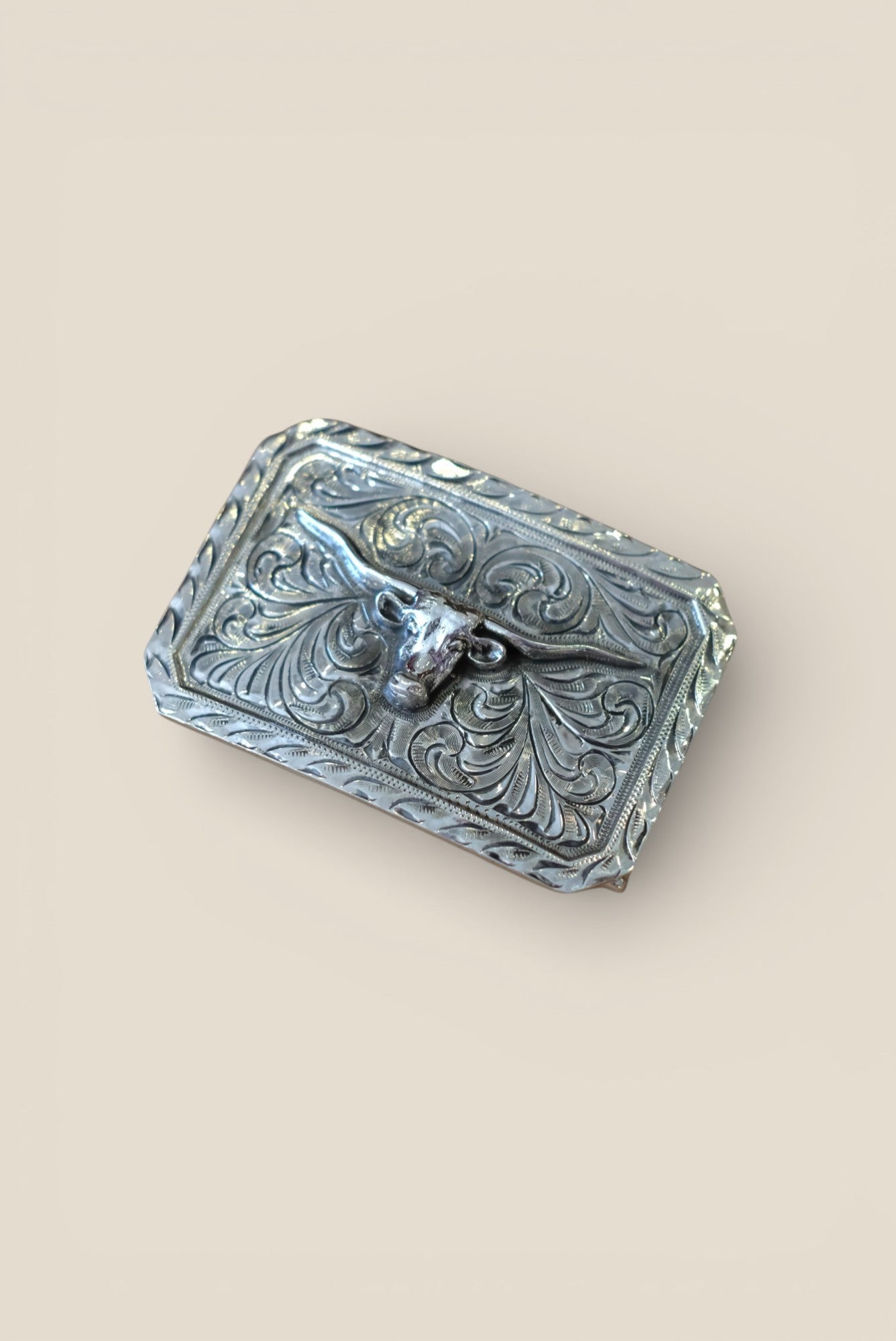 Longhorn Trophy Buckle 1-1/2"