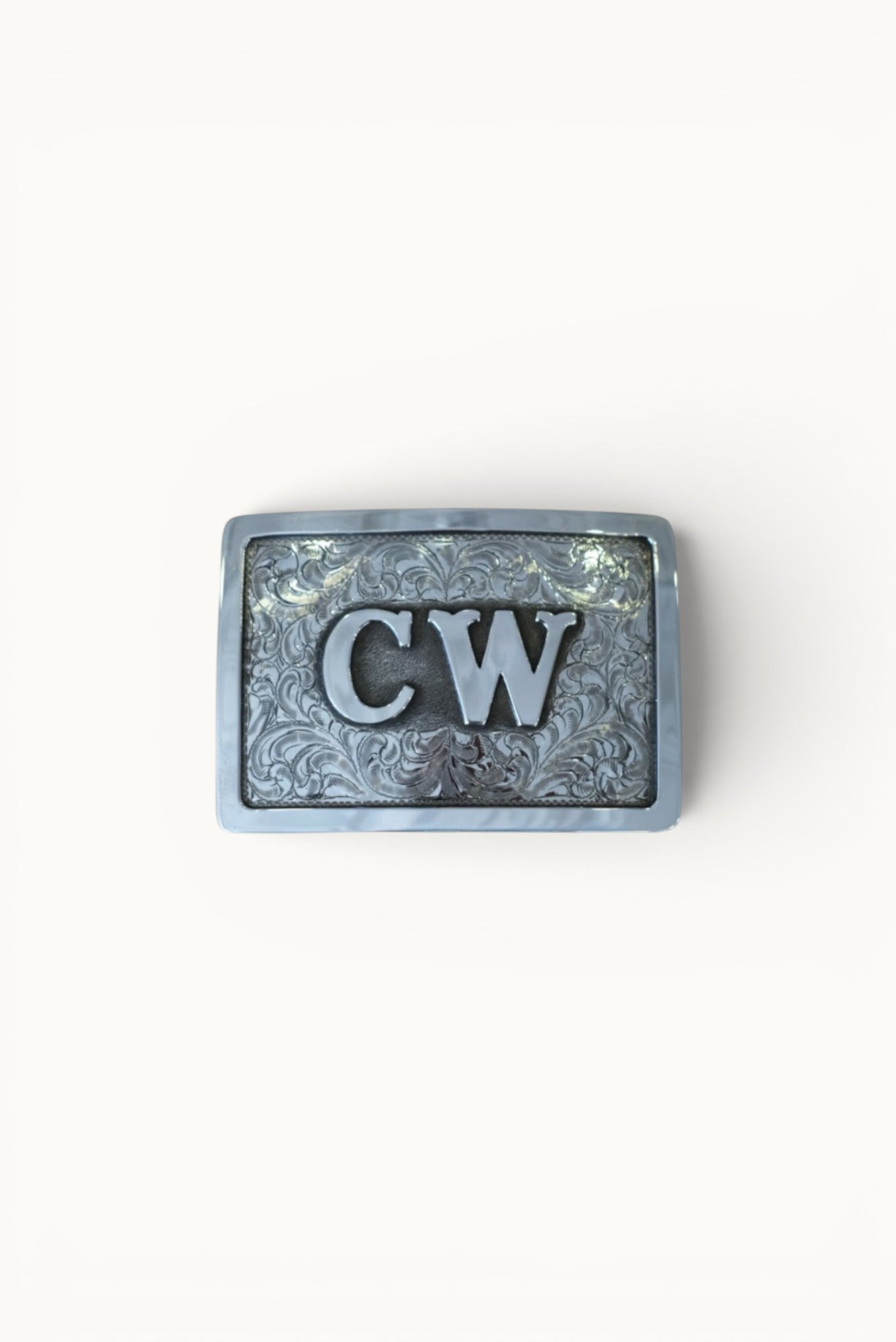 Personalized Trophy Buckle 1-1/2" Wilkinson