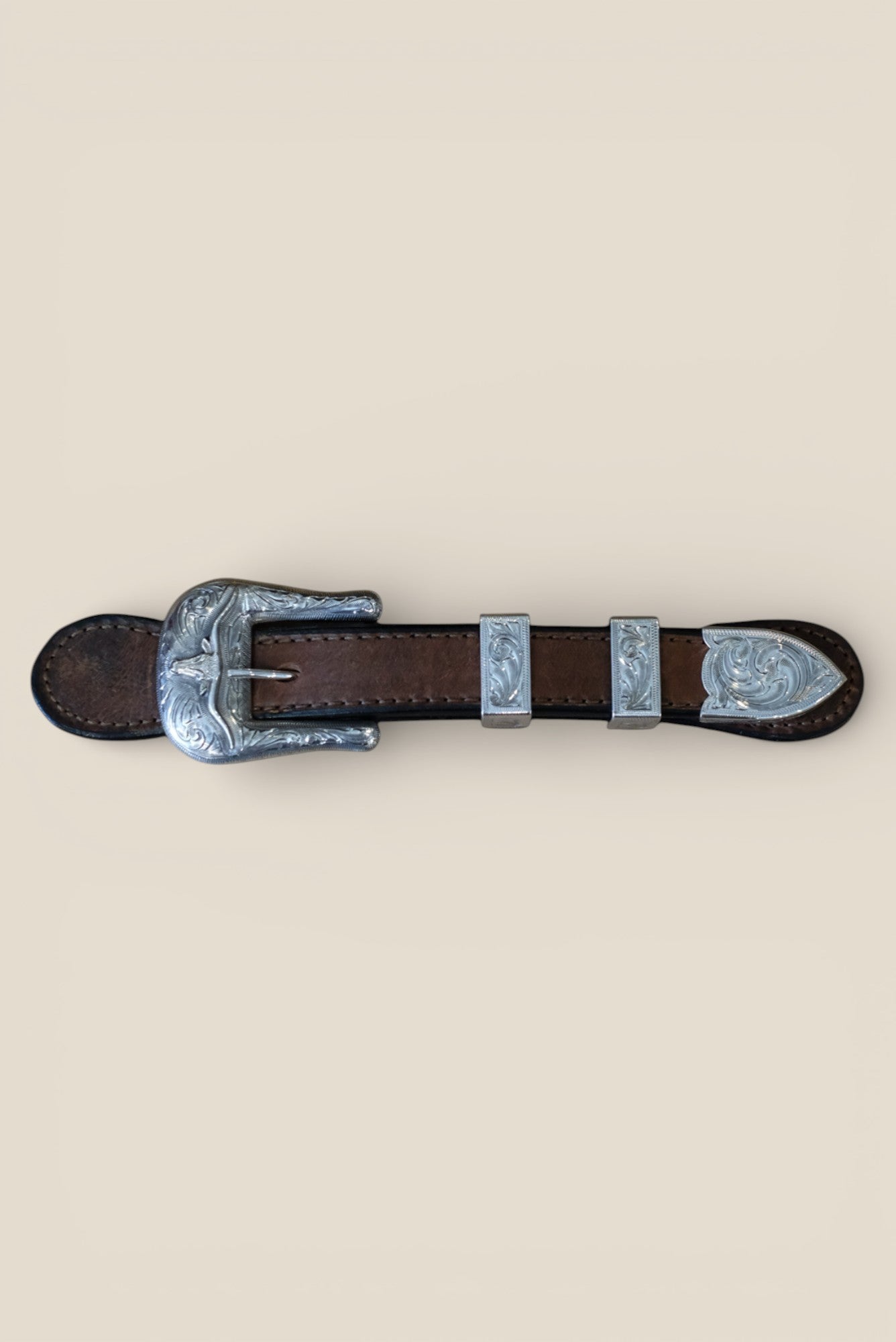 Longhorn Buckle Set 1"