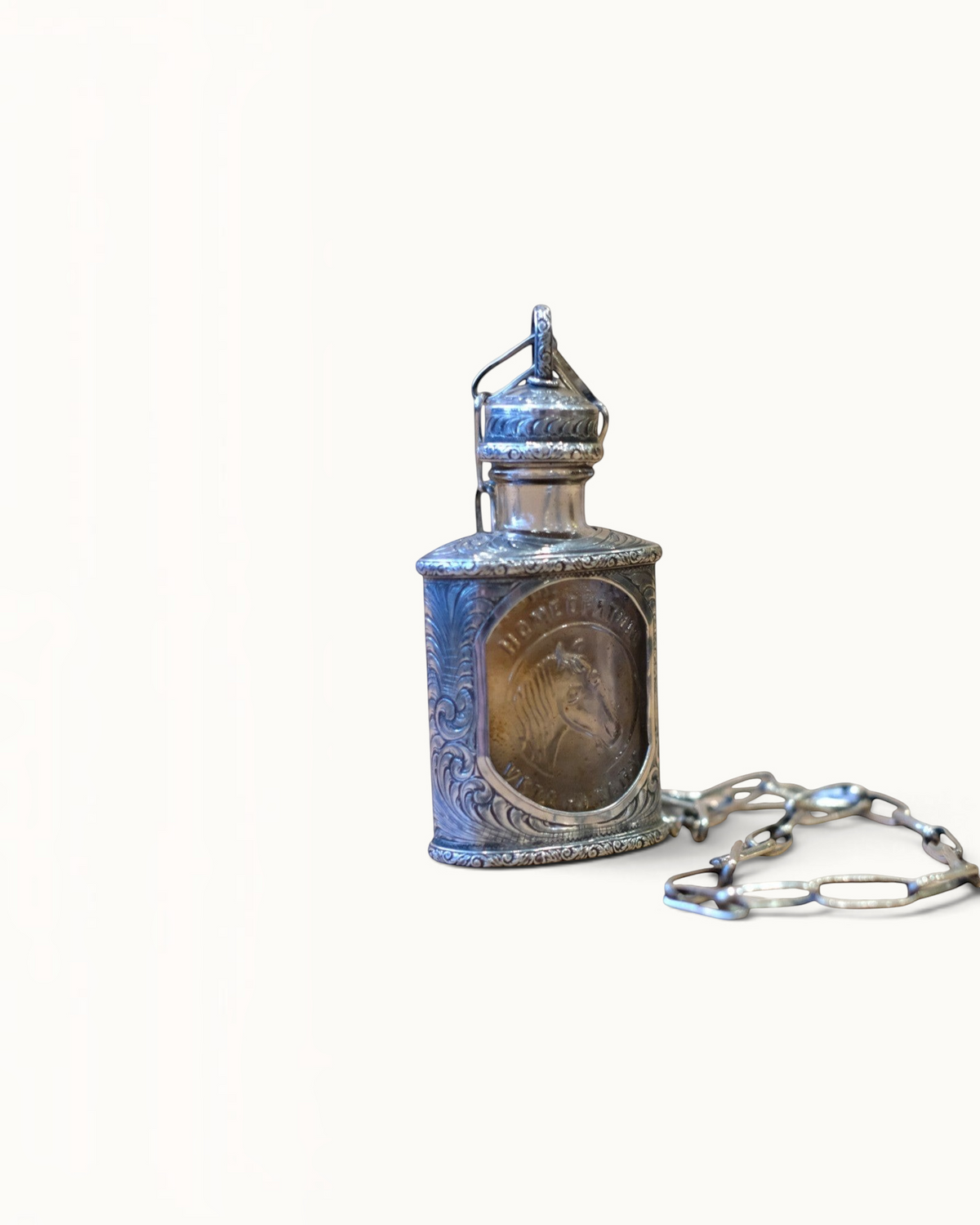 Sterling Silver Flask Necklace — by Laddan Ledbetter Laddan Ledbetter