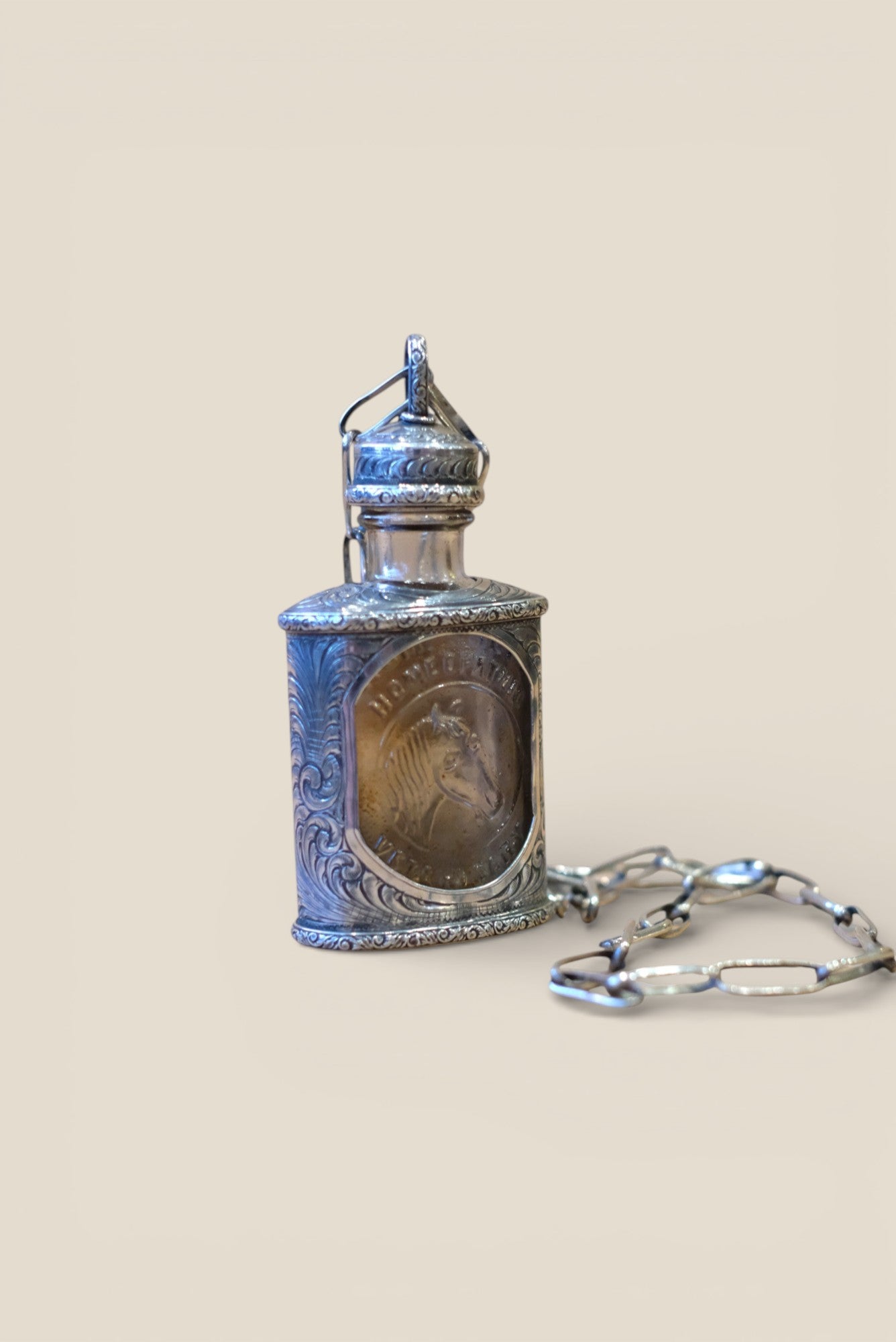Sterling Silver Flask Necklace — by Laddan Ledbetter