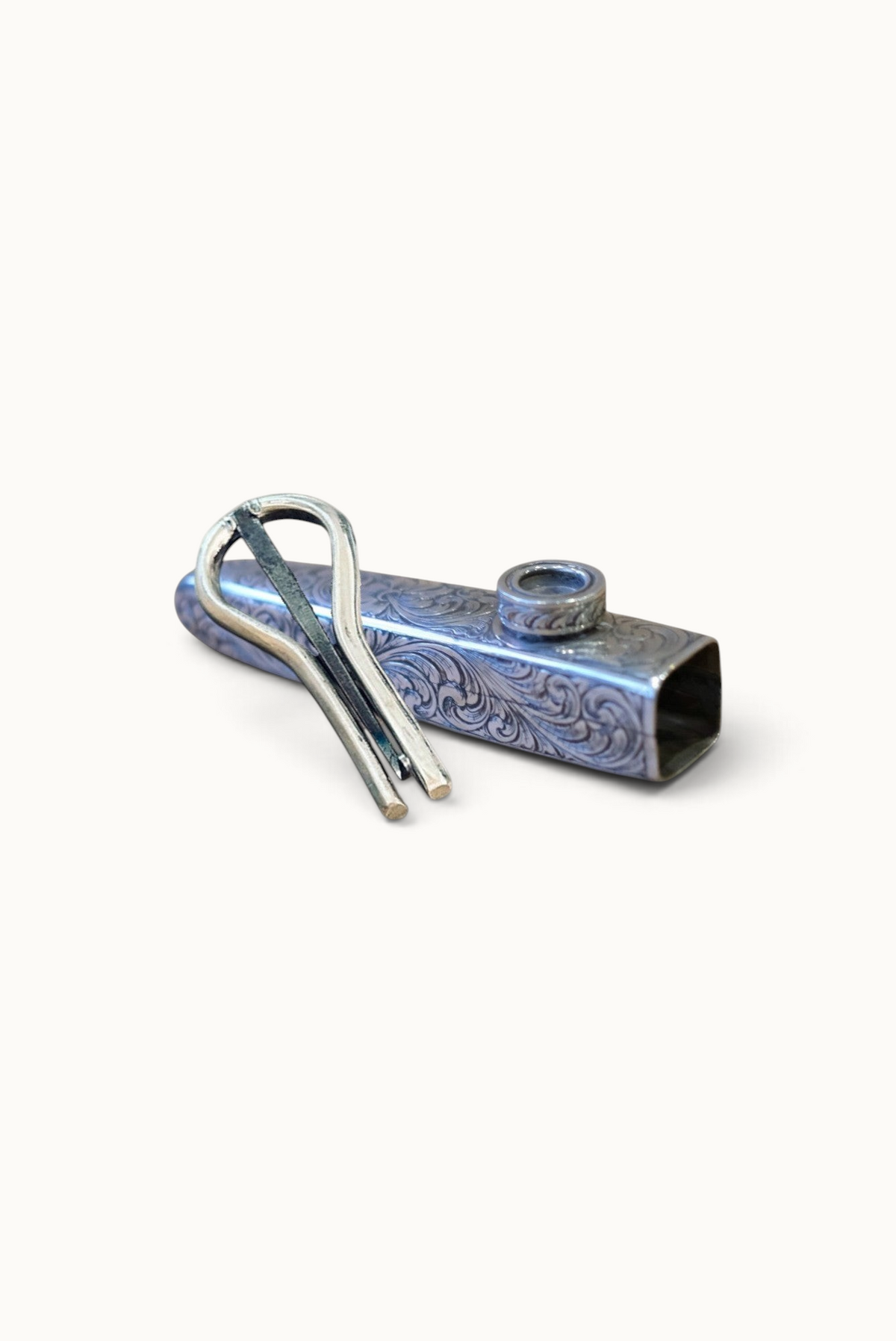 Sterling Silver Kazoo & Harp — by Laddan Ledbetter Laddan Ledbetter