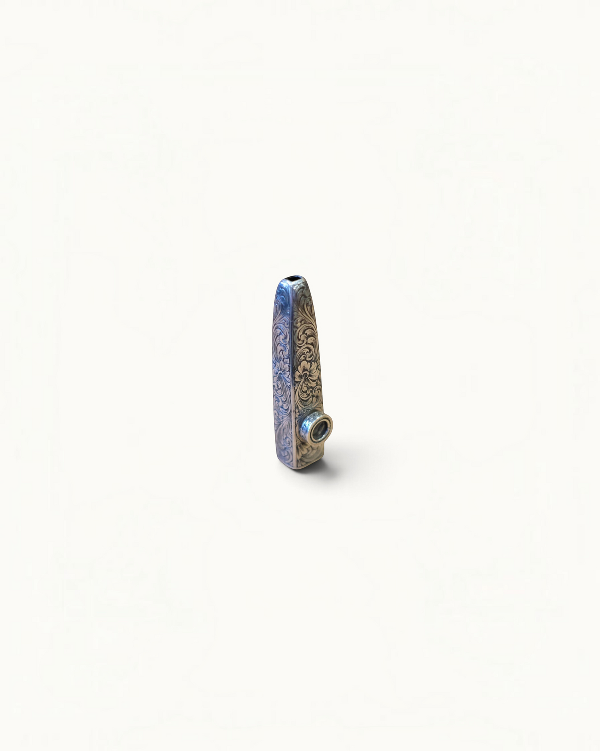Sterling Silver Kazoo & Harp — by Laddan Ledbetter Laddan Ledbetter