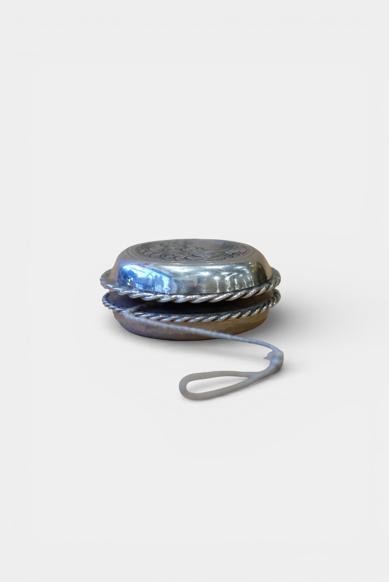 Sterling Silver Toy Set (Yo-Yo & Spinning Top) — by Laddan Ledbetter