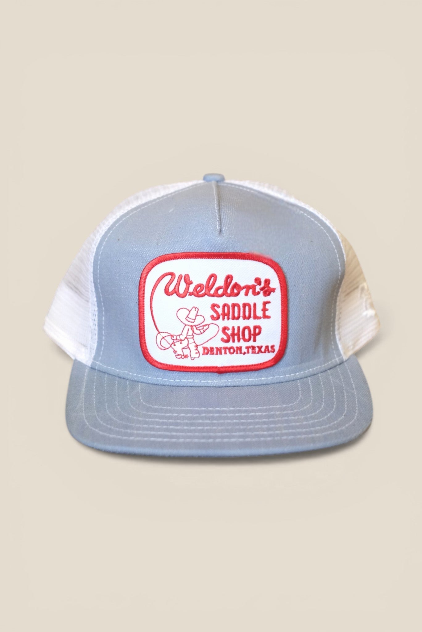 Weldon's Hat - Denim Mesh